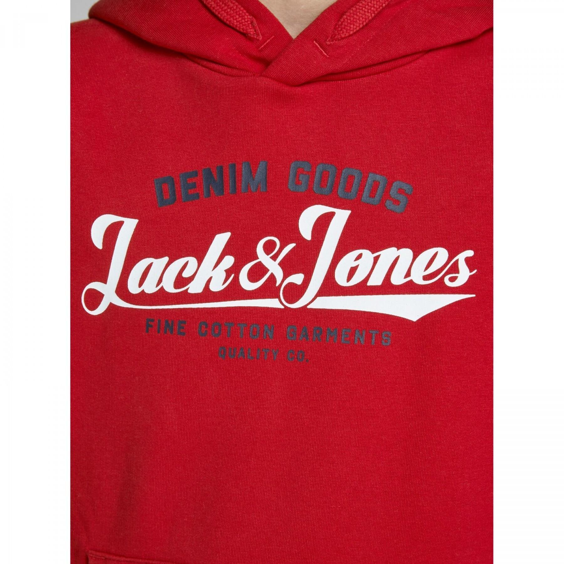 Kinder-Kapuzenpulli Jack & Jones Logo