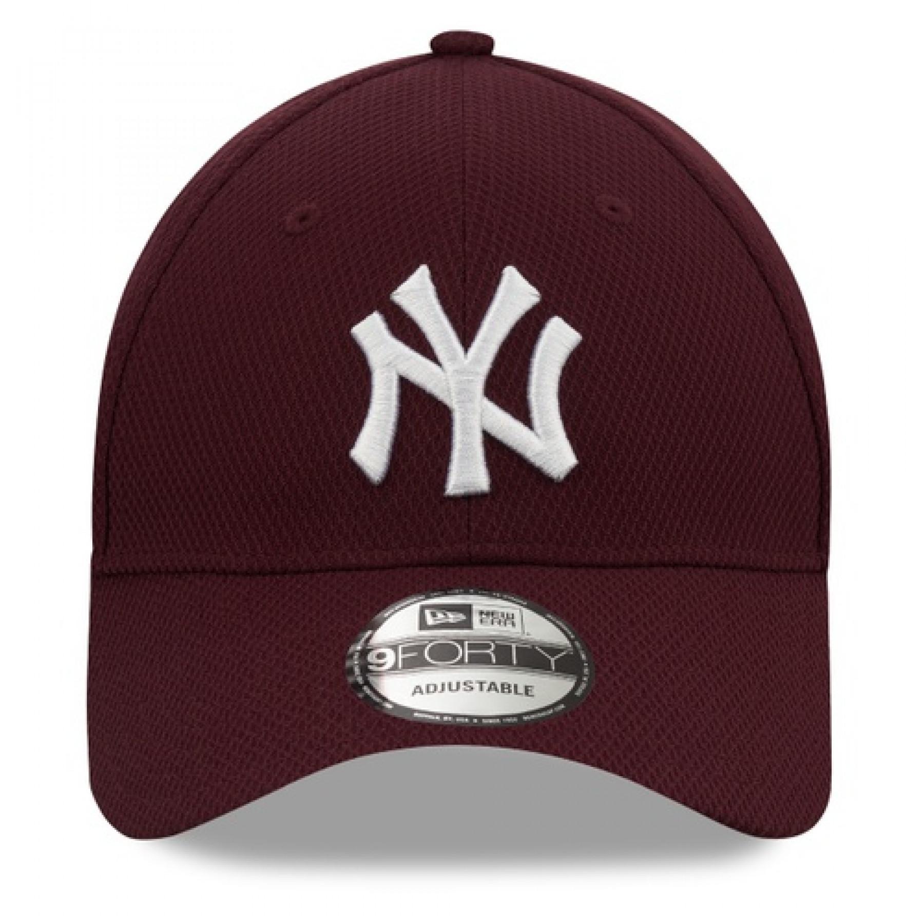 Kappe New Era Diamond Era 9forty New York Yankees Mrnwhi