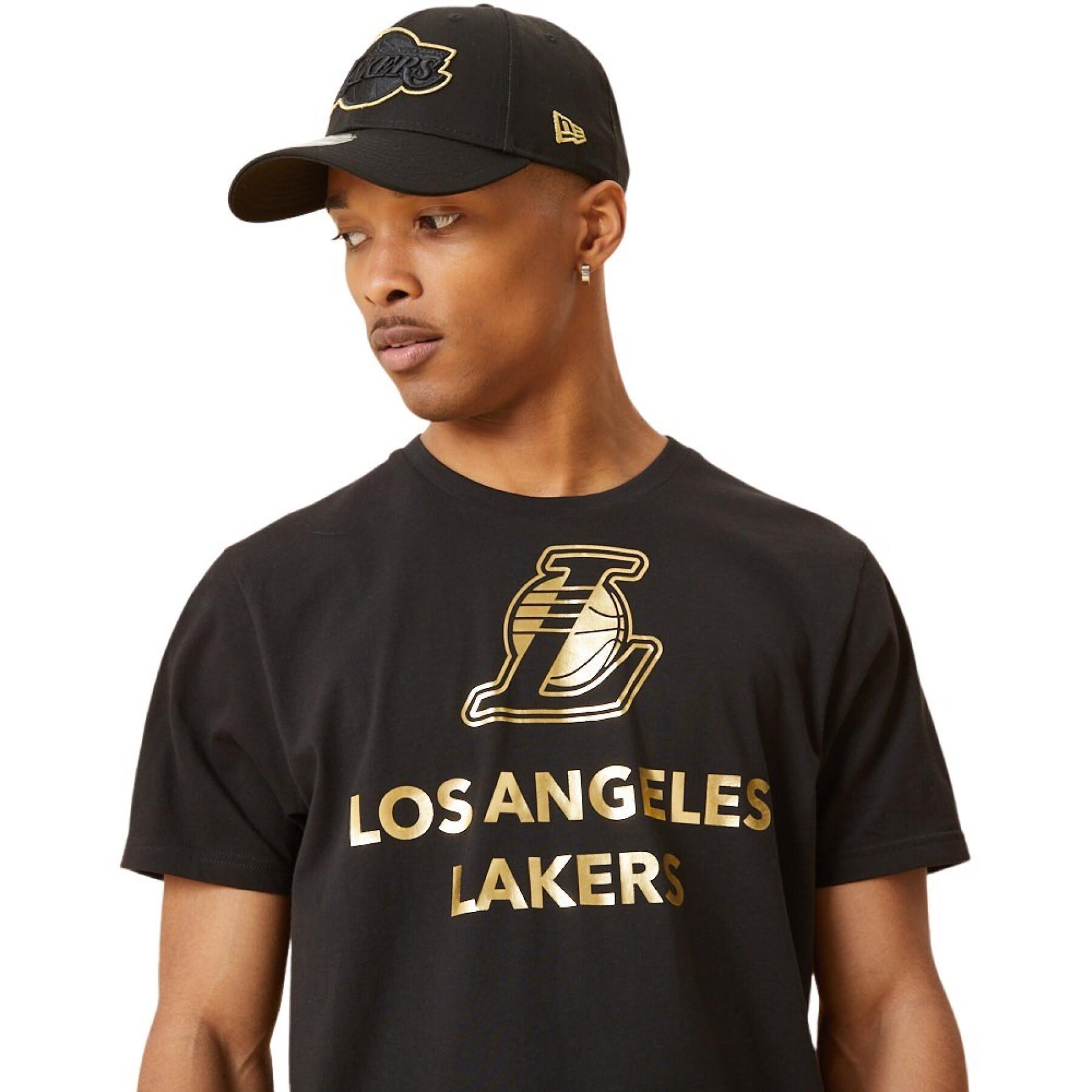 T-Shirt Los Angeles Lakers Black And Gold