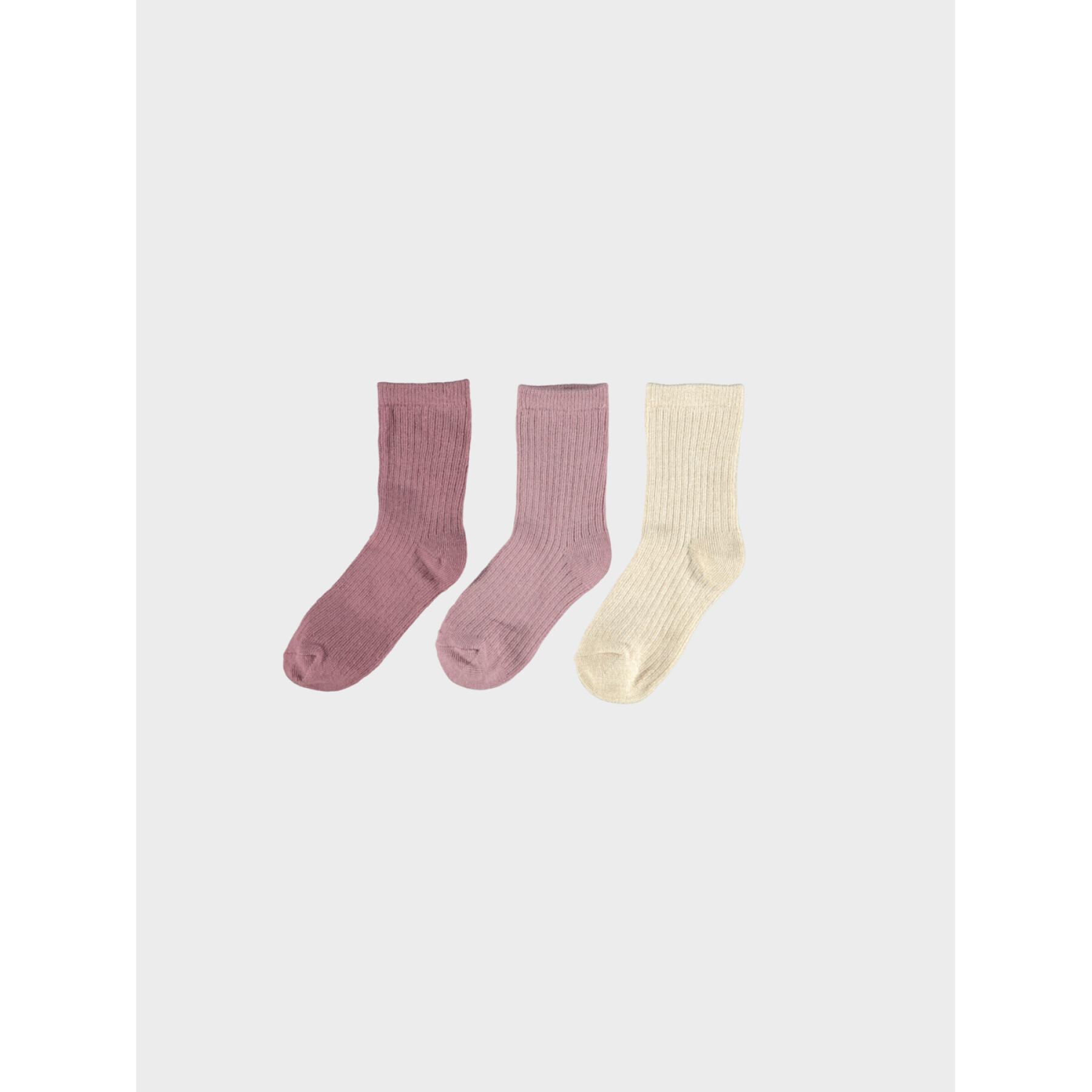 3er-Pack Baby-Socken Name it Storm Socks