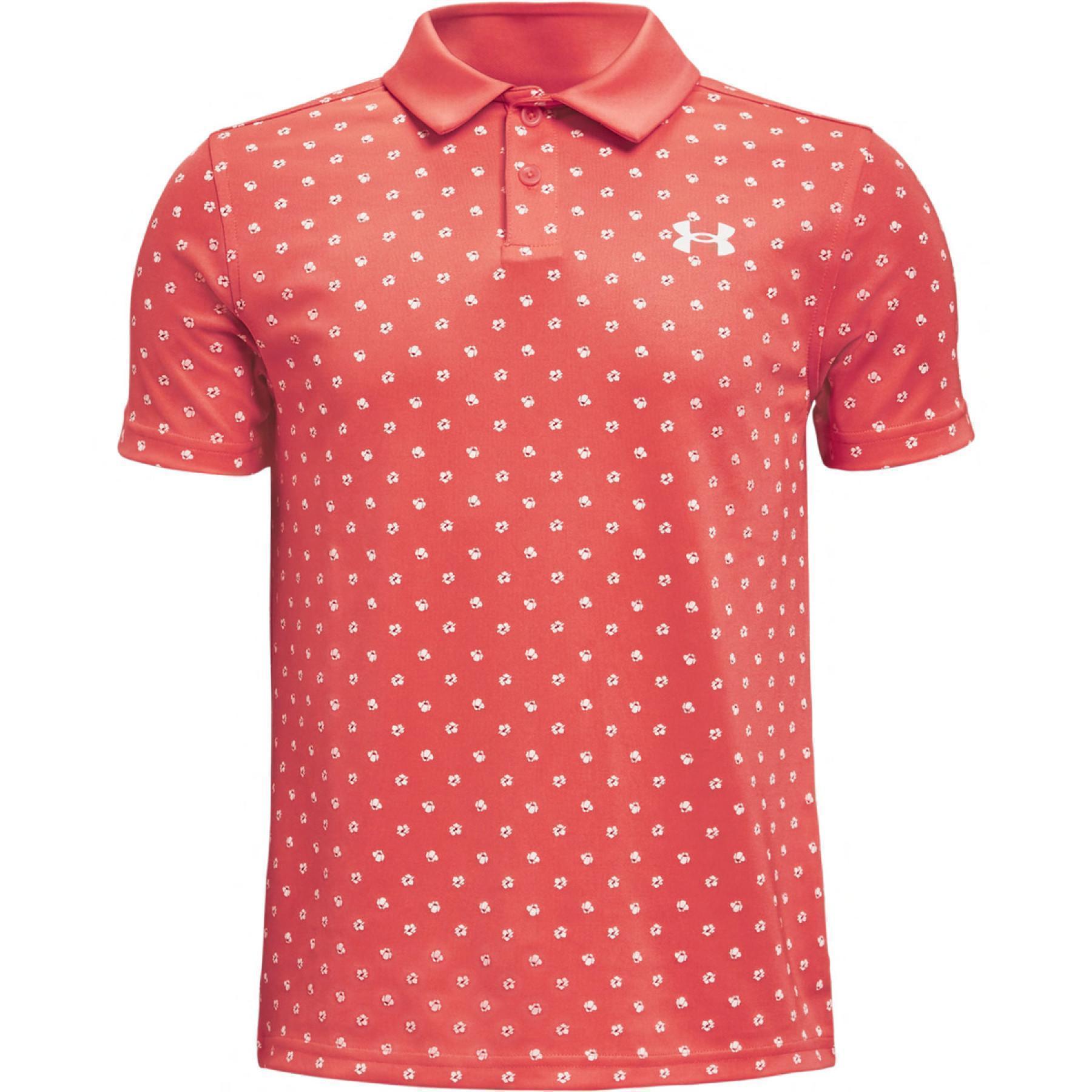 Polo-Junge Under Armour performance poppie