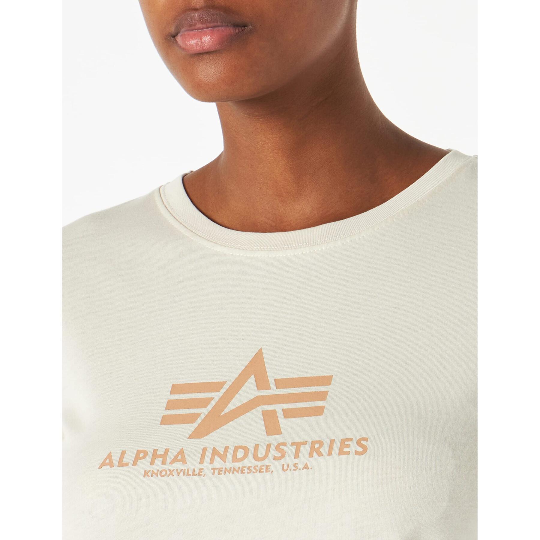 Frauen-T-Shirt Alpha Industries new basic T
