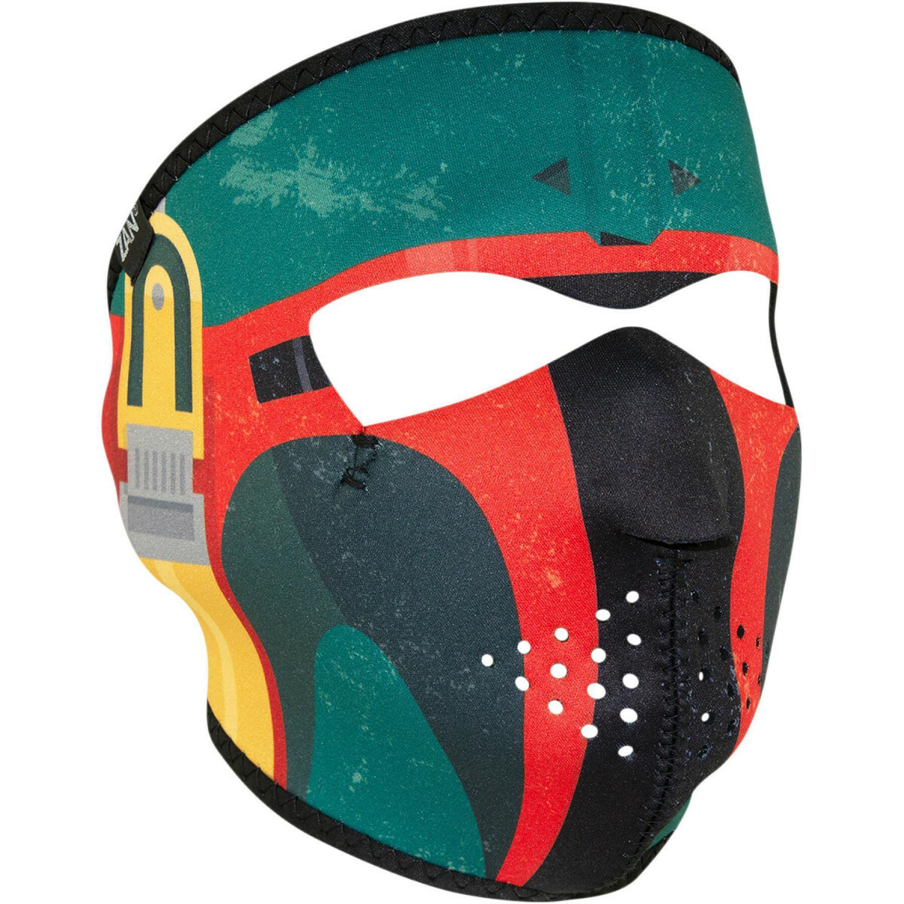 Motorrad-Gesichtsschutzhaube Zan Headgear bounty hunter