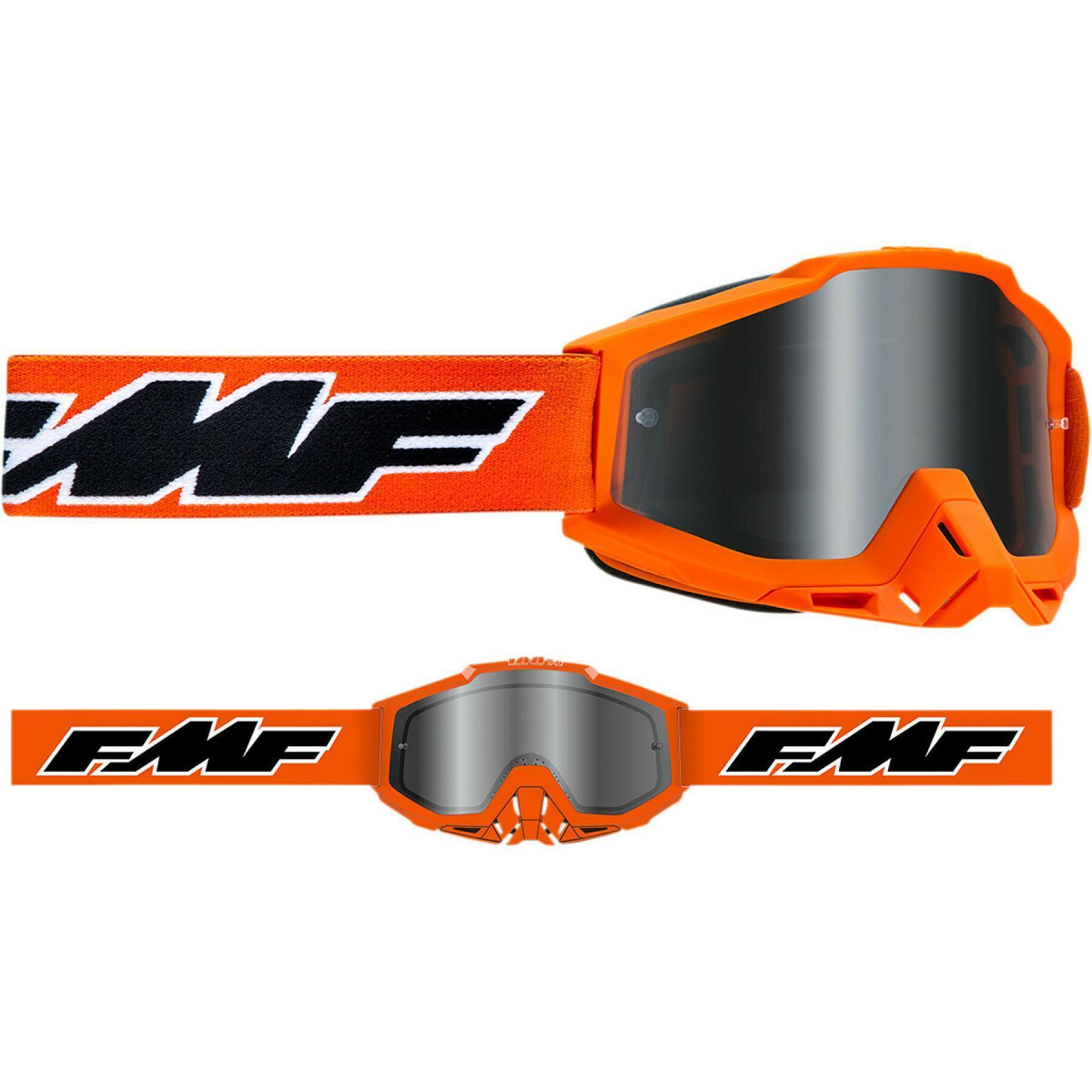 Motorrad-Crossbrille FMF Vision sand rocket