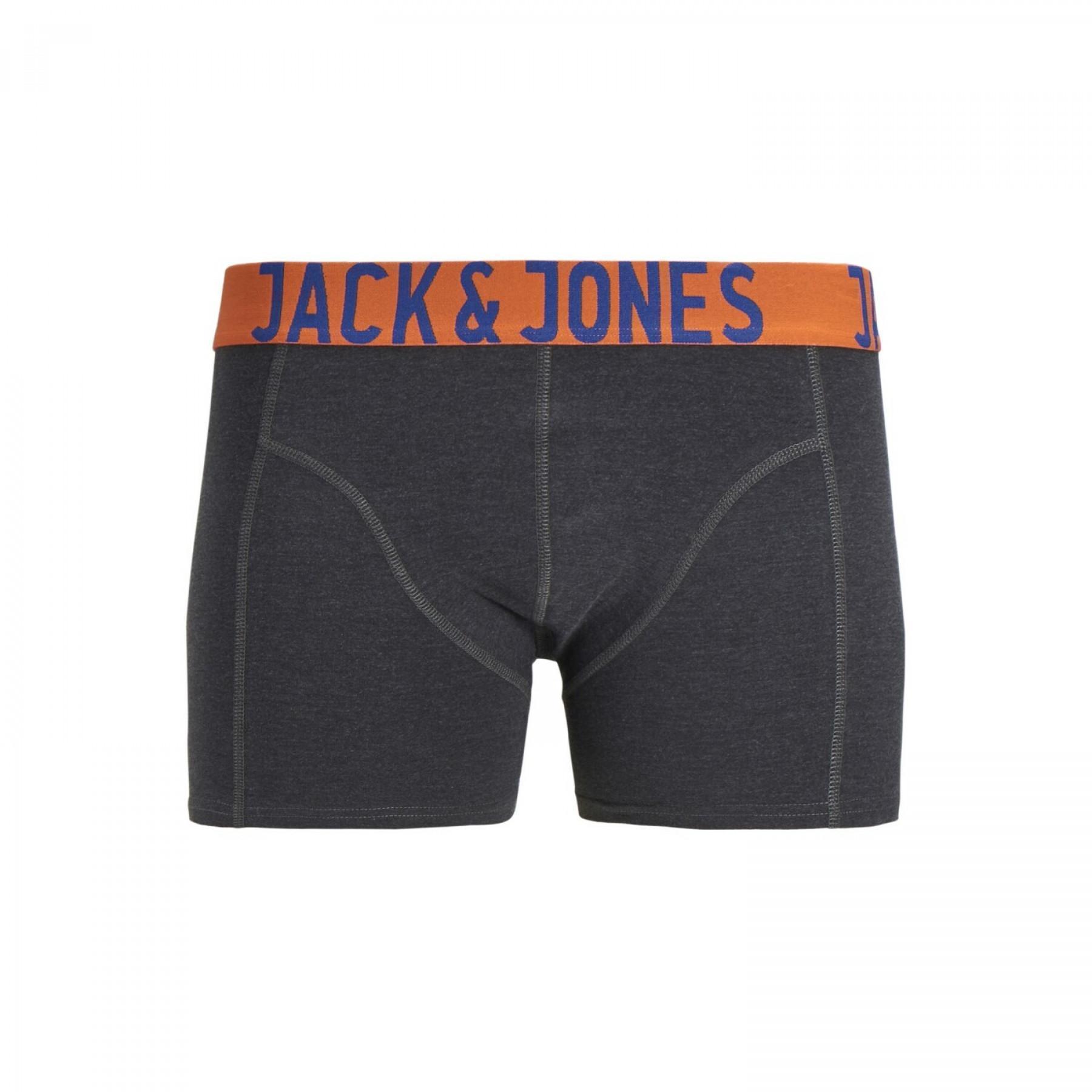 3er-Set Boxershorts Jack & Jones Jaccrazy solide