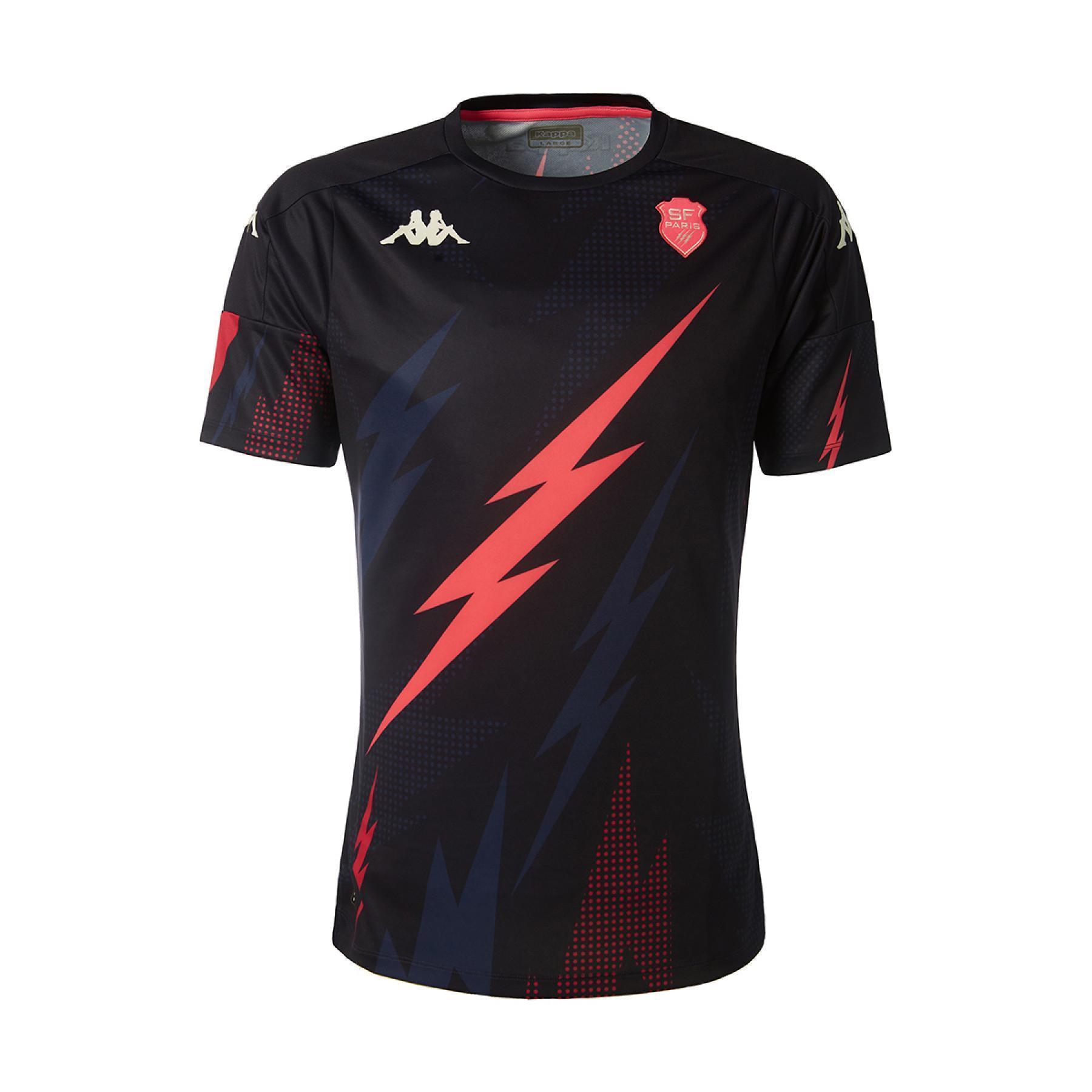 Aufwärm-T-Shirt Stade Français 2020/21 aboupre pro 4