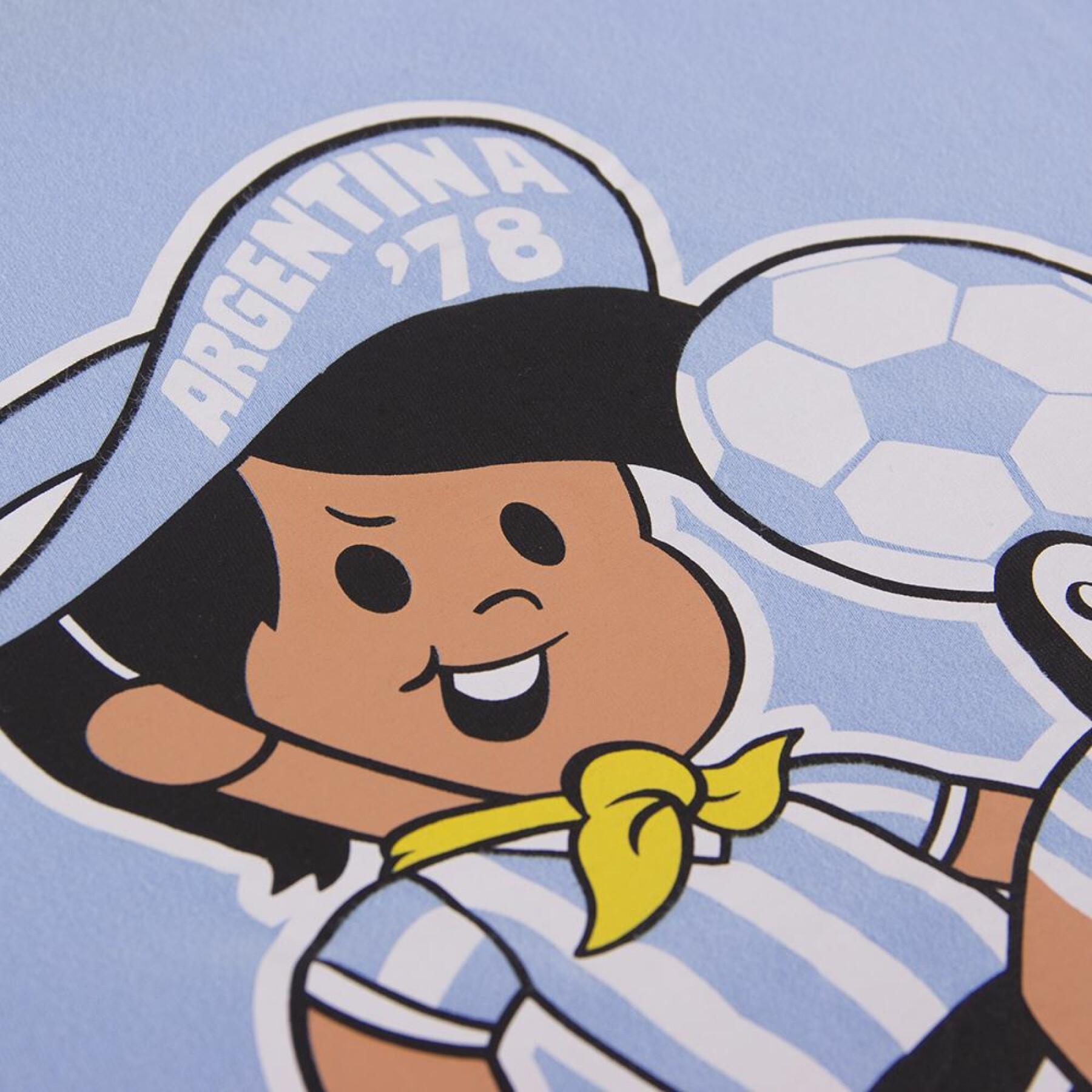 T-Shirt Copa Football Argentinien Mascot Weltmeisterschaft 1978