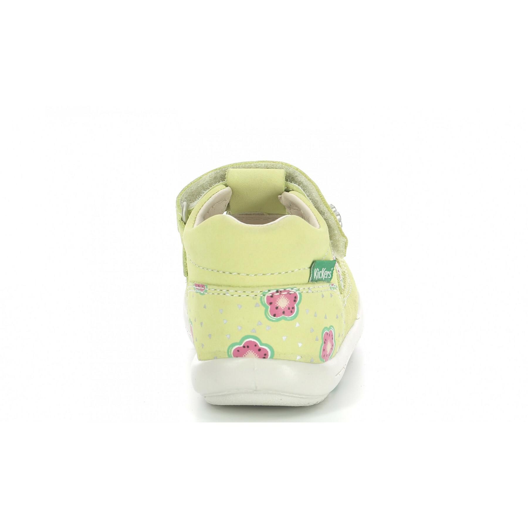 Sandalen für Baby-Mädchen Kickers Kiki