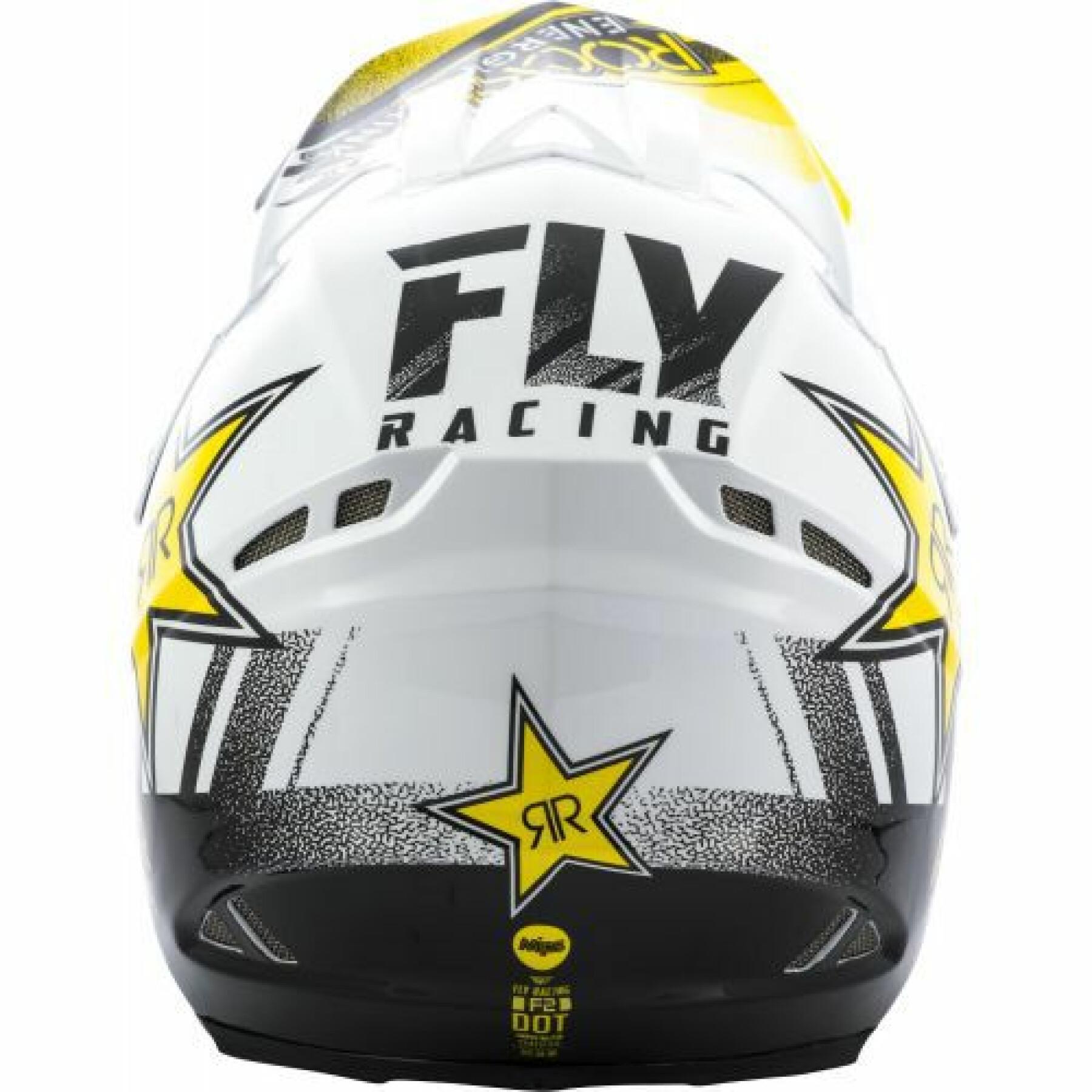 Motorradhelm Fly Racing F2 Rockstar 2020