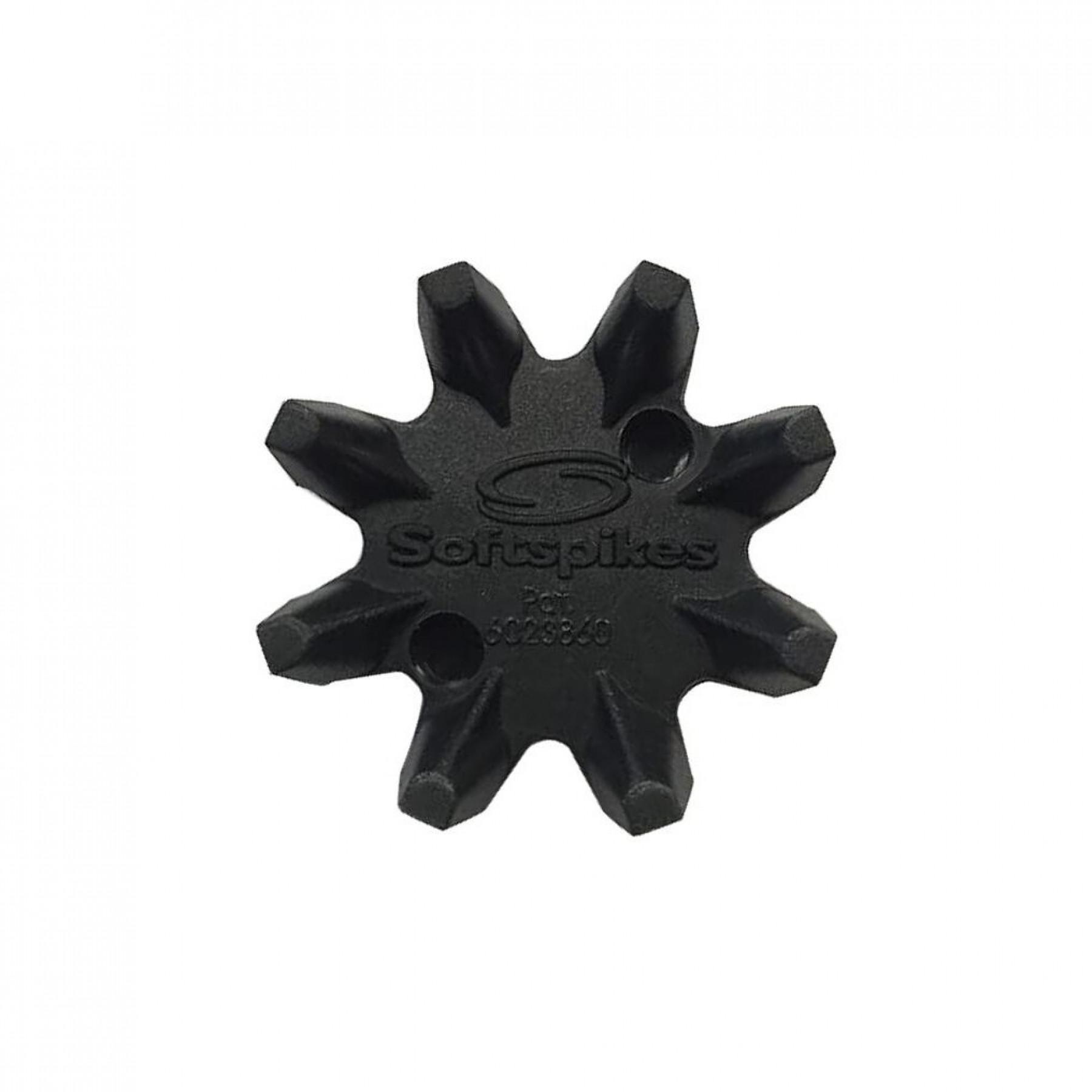 Packung mit 18 Spikes Softspikes widow fixation "q lock"