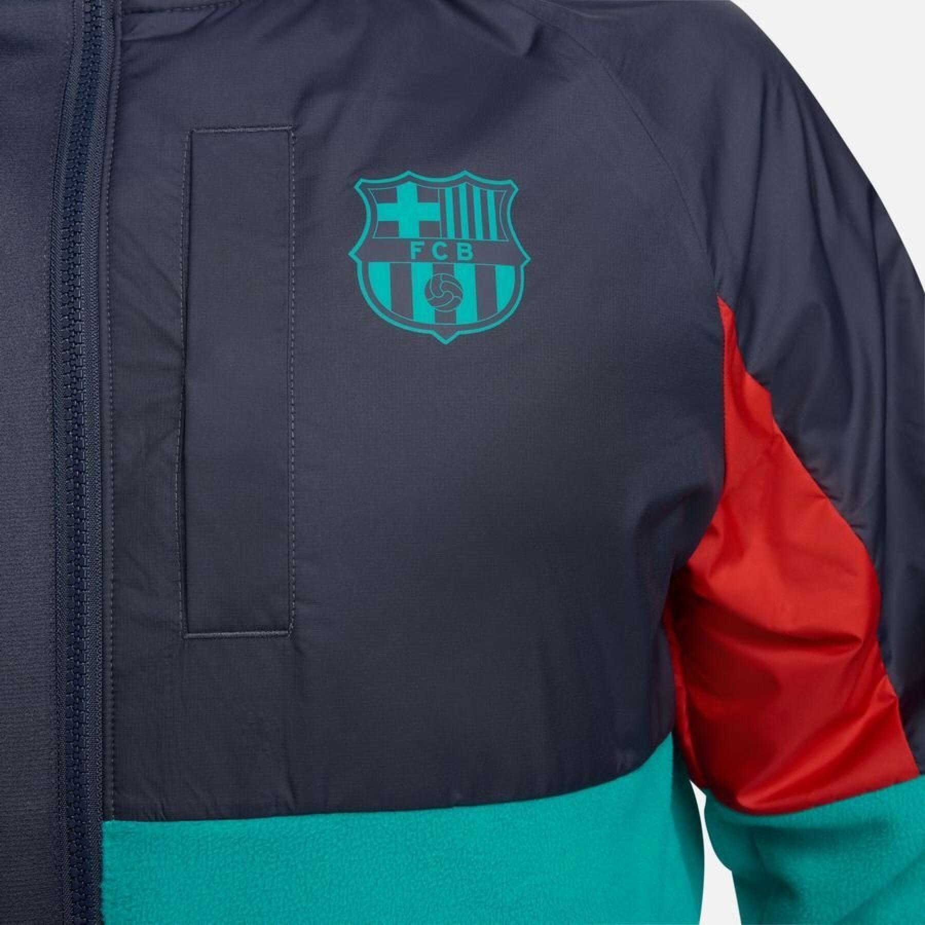 Wasserdichte Jacke third FC Barcelona AWF 2023/24
