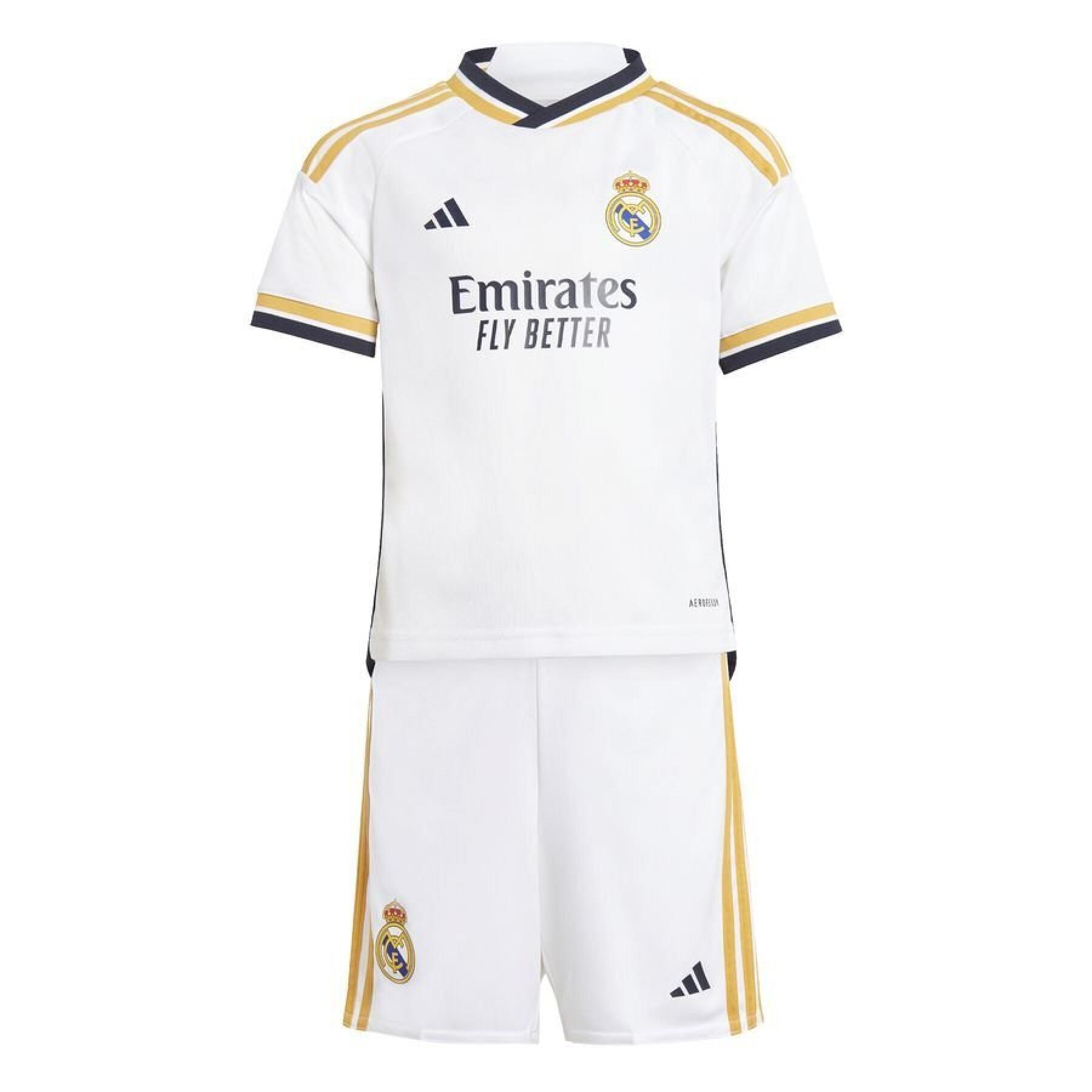 Mini-Kinder-Home-Kit Real Madrid 2023/24