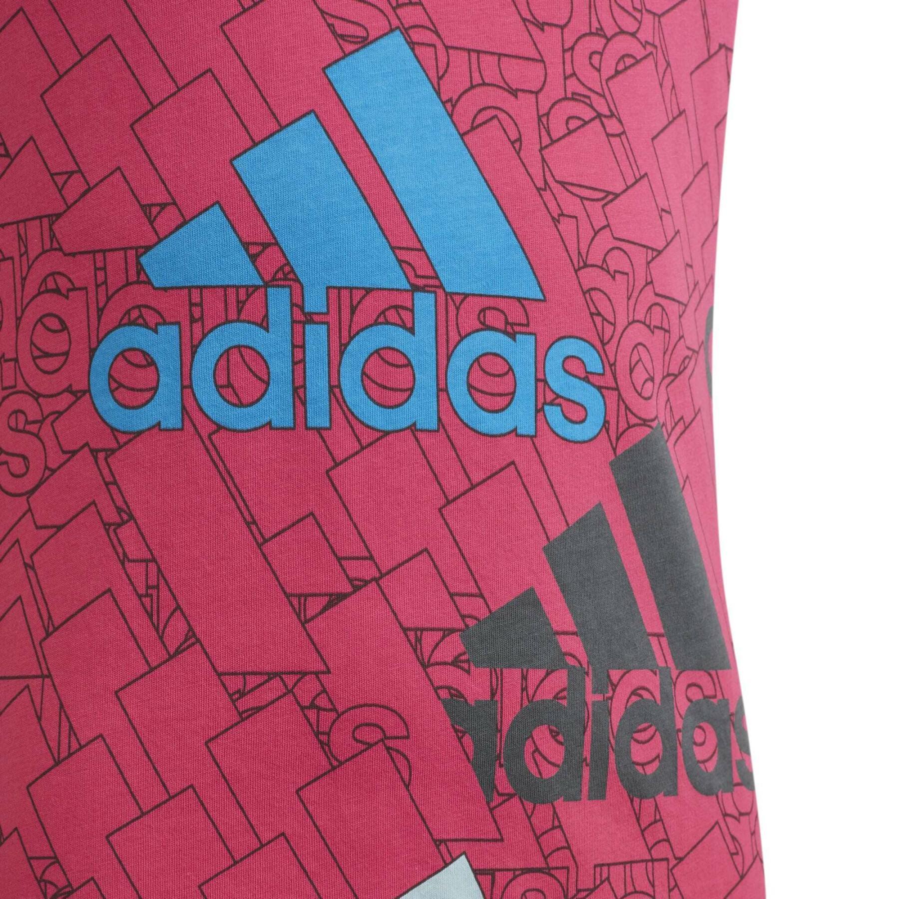 T-Shirt mit Mädchenprint adidas Essentials Brand Love