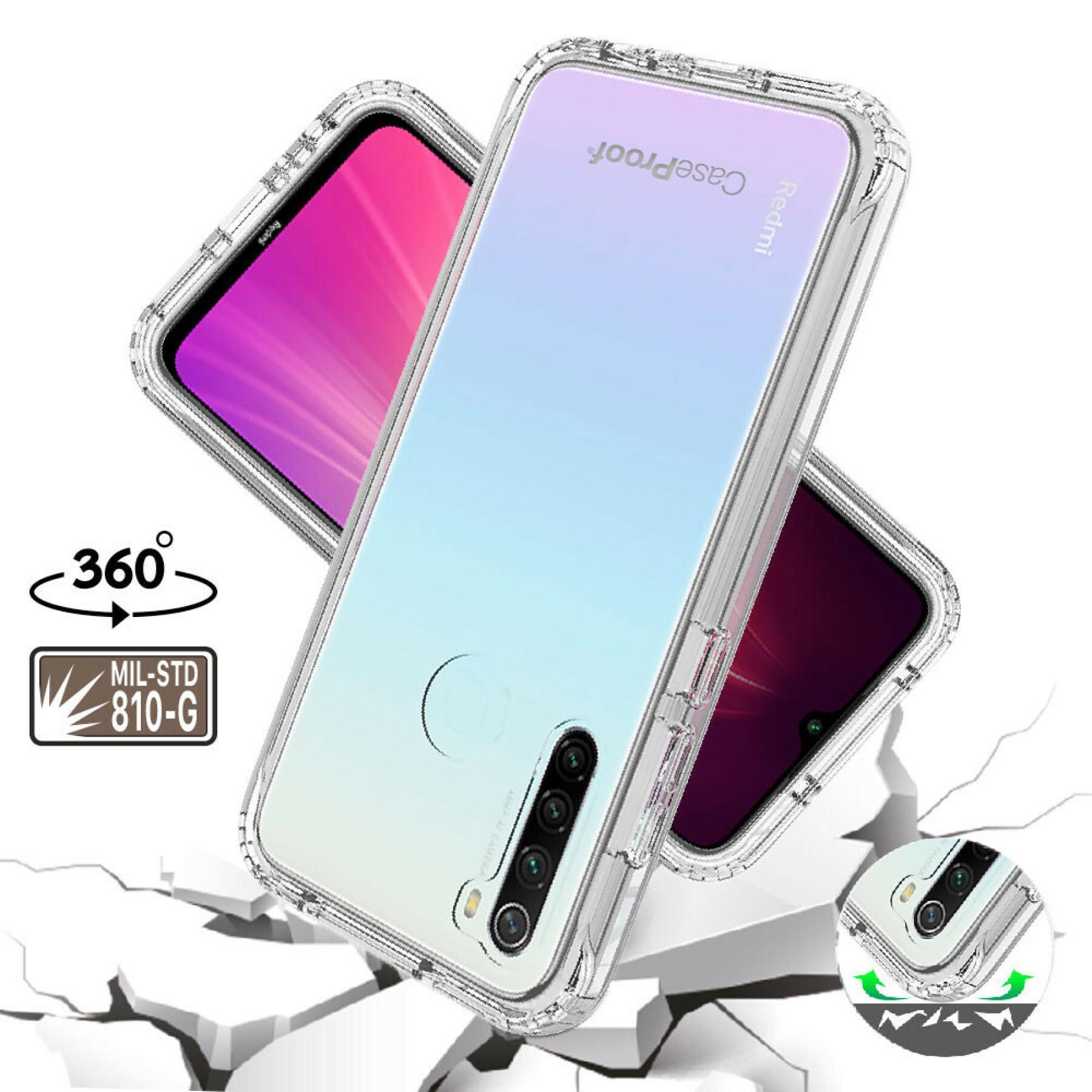 Vollständige Smartphone-Hülle xiaomi note 8 360° stoßfest CaseProof