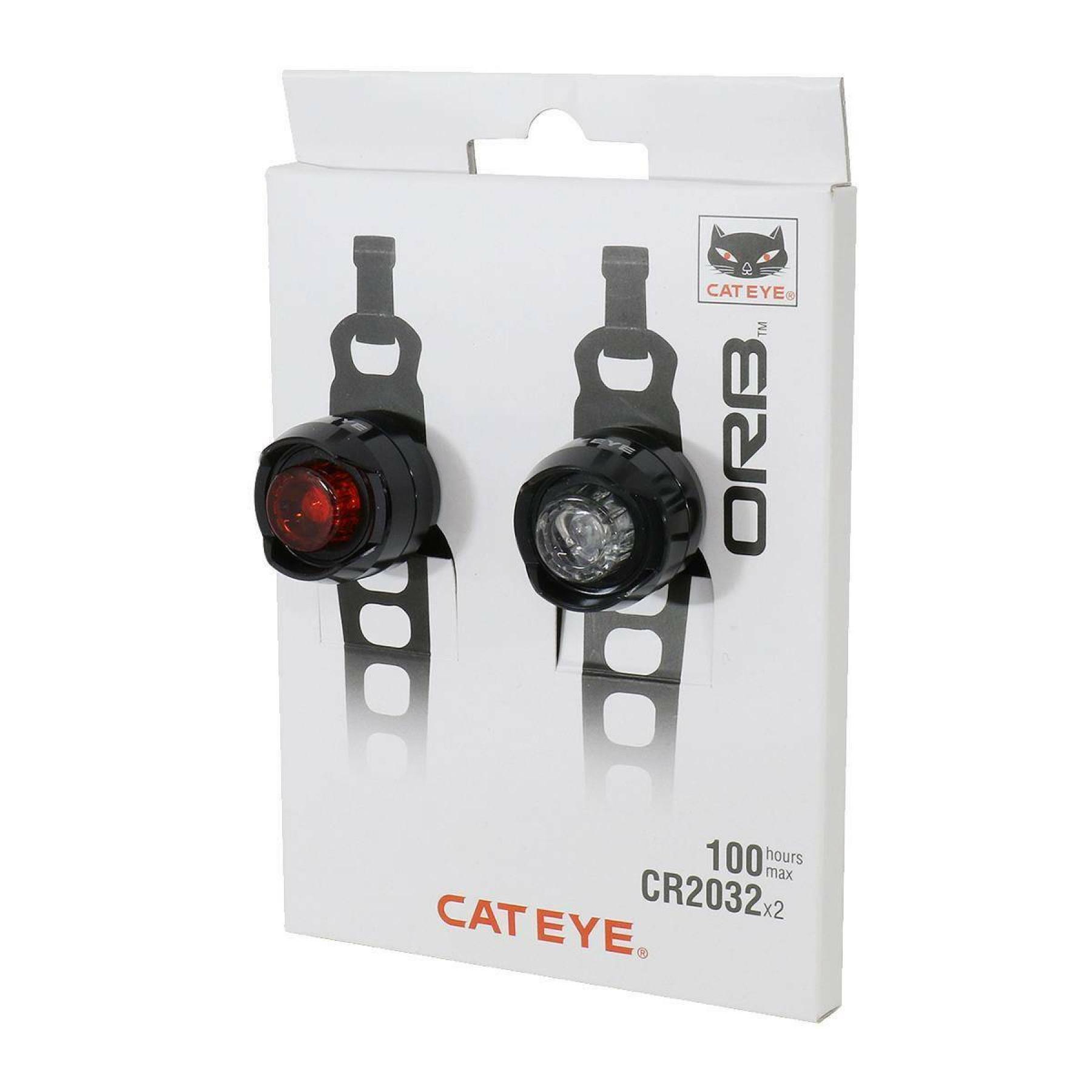 Beleuchtung Cateye Orb rechargeable avant/arrière