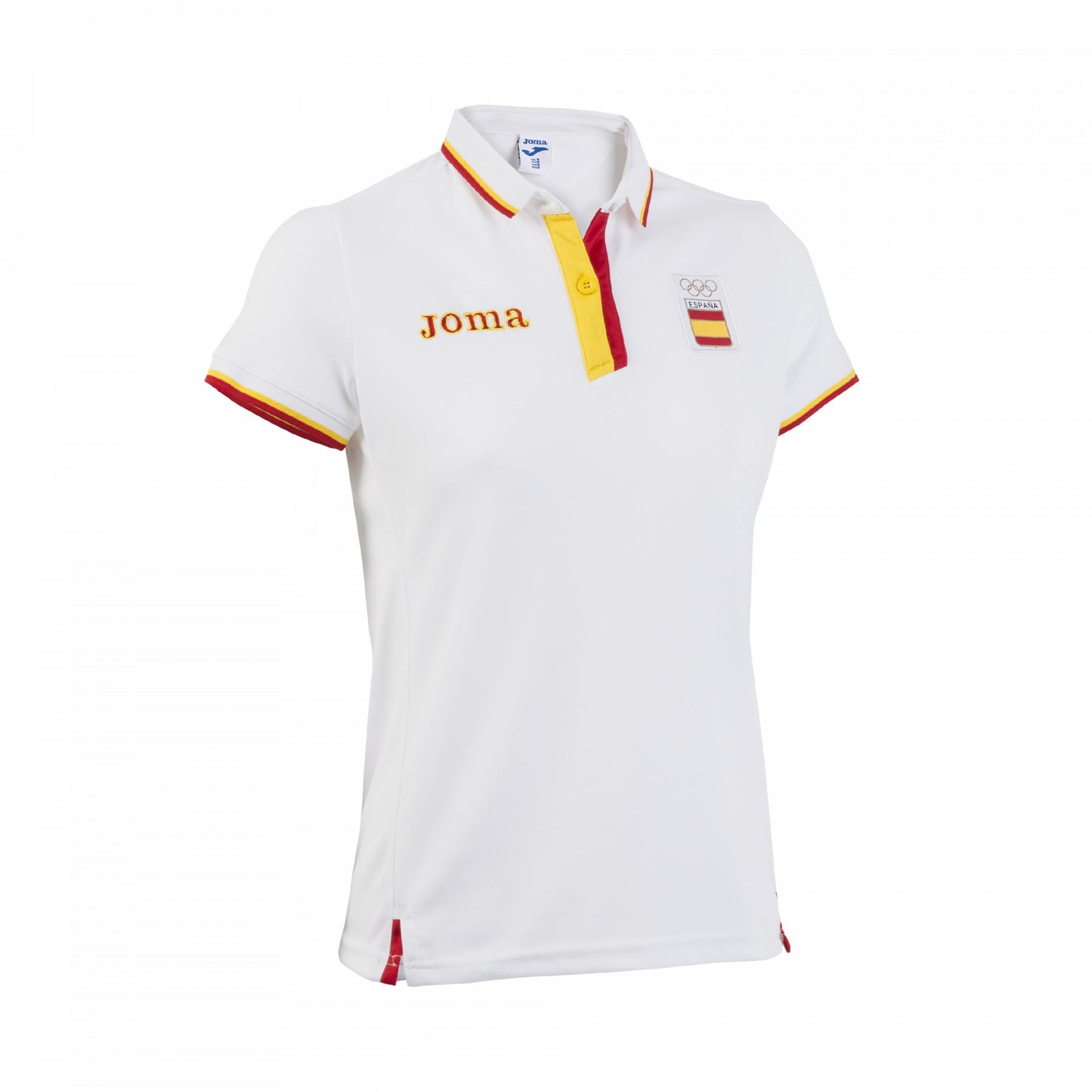 Damen-Poloshirt Spanisches Olympisches Komitee 2016
