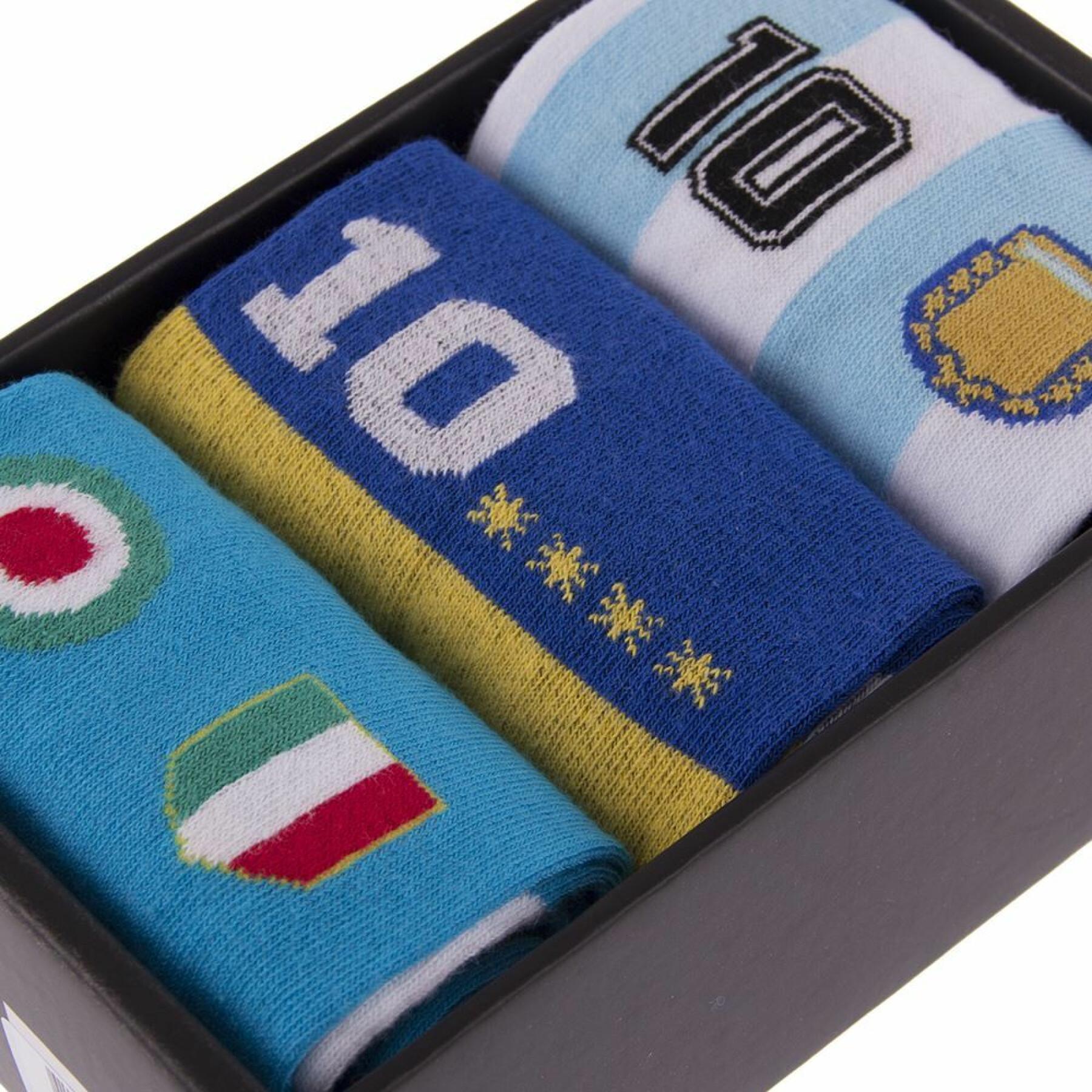 Socken Box Set Copa Football Maradona Number 10