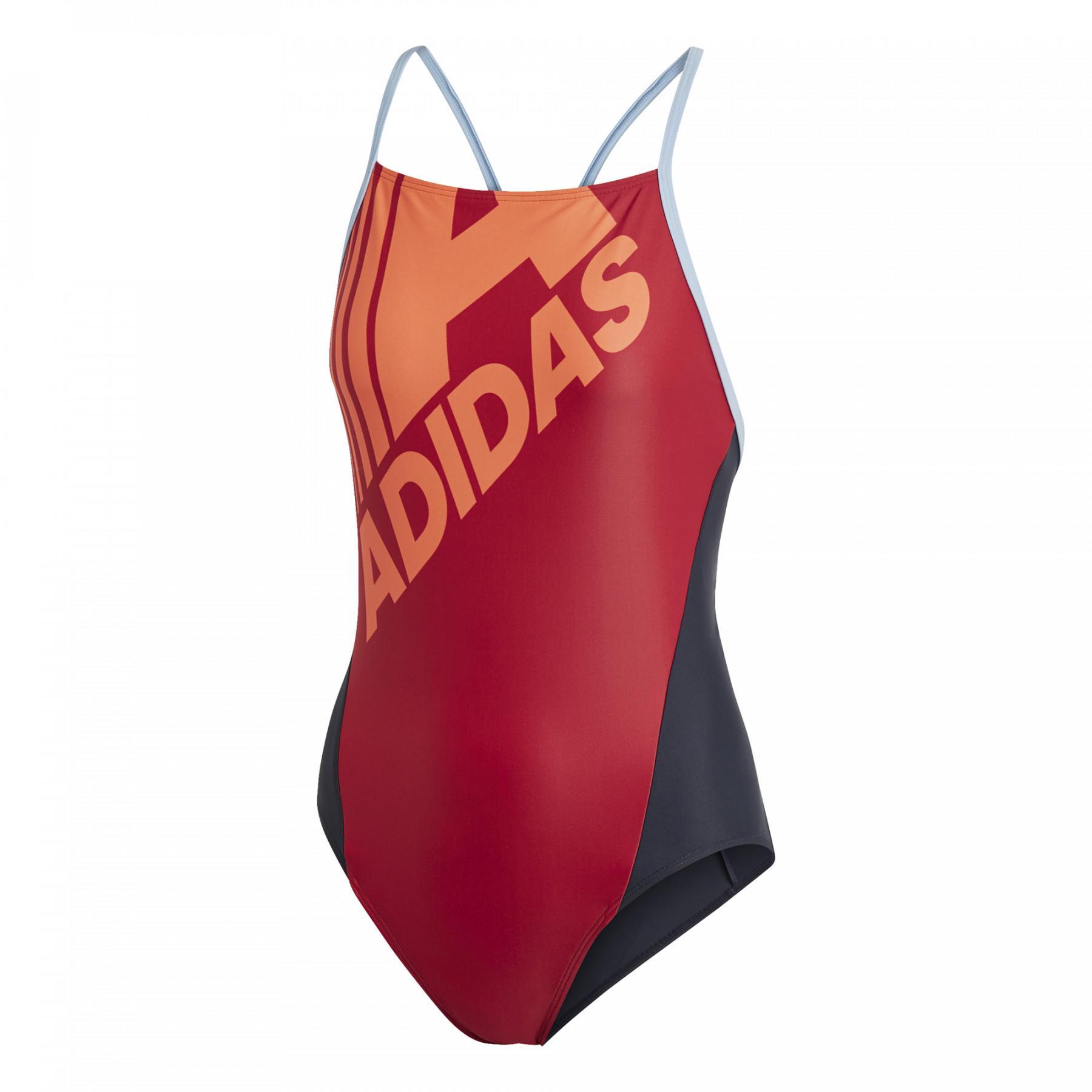 Badeanzug für Frauen adidas Logo Fitness