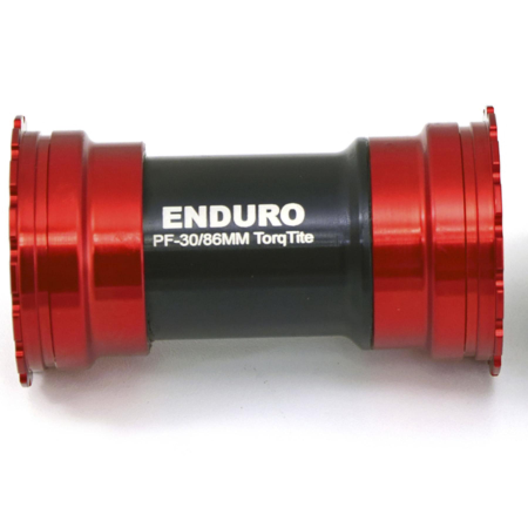 Tretlager Enduro Bearings TorqTite BB A/C SS-BB386-24mm-Red