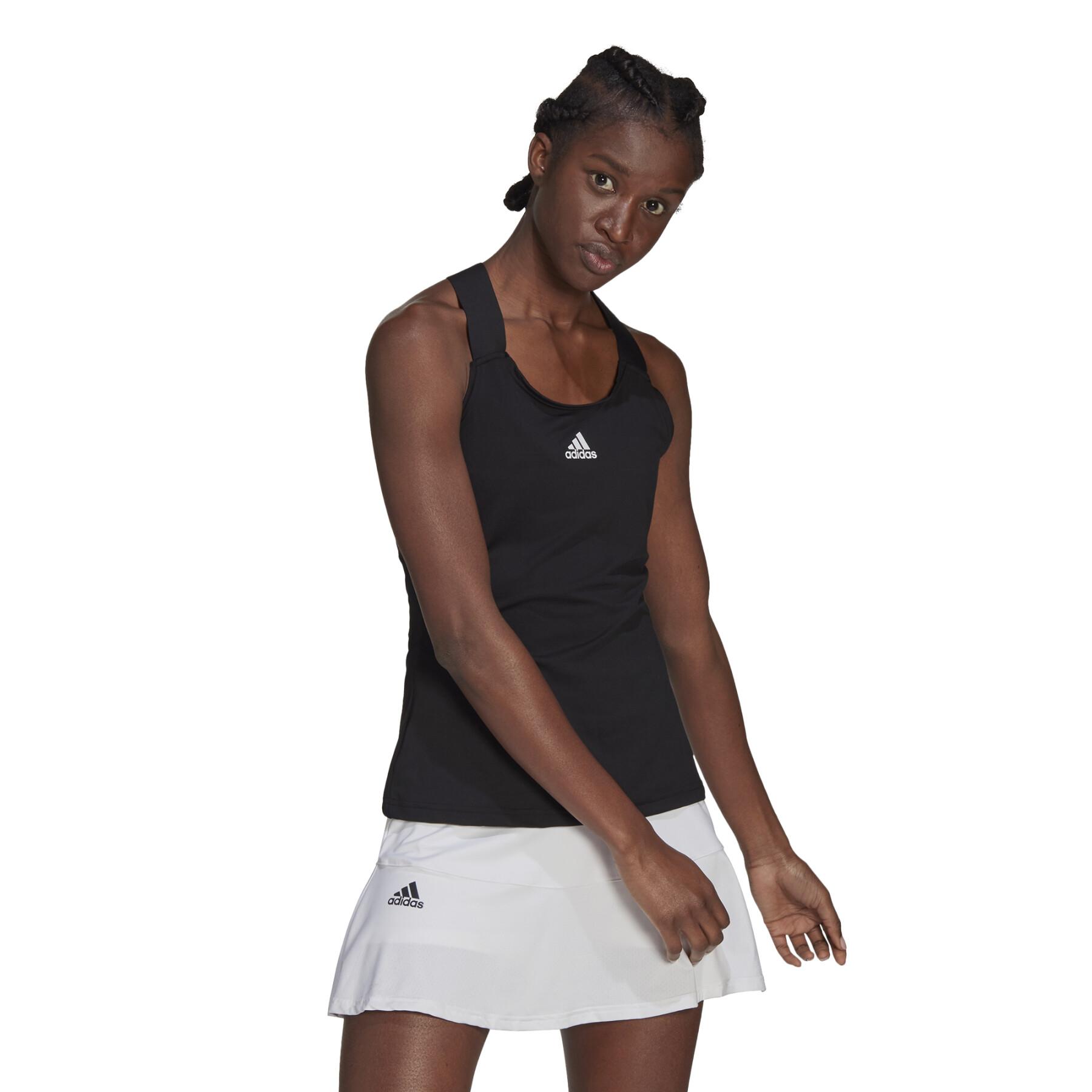 Tanktop für Frauen adidas Tennis Y-TANK Aeroready