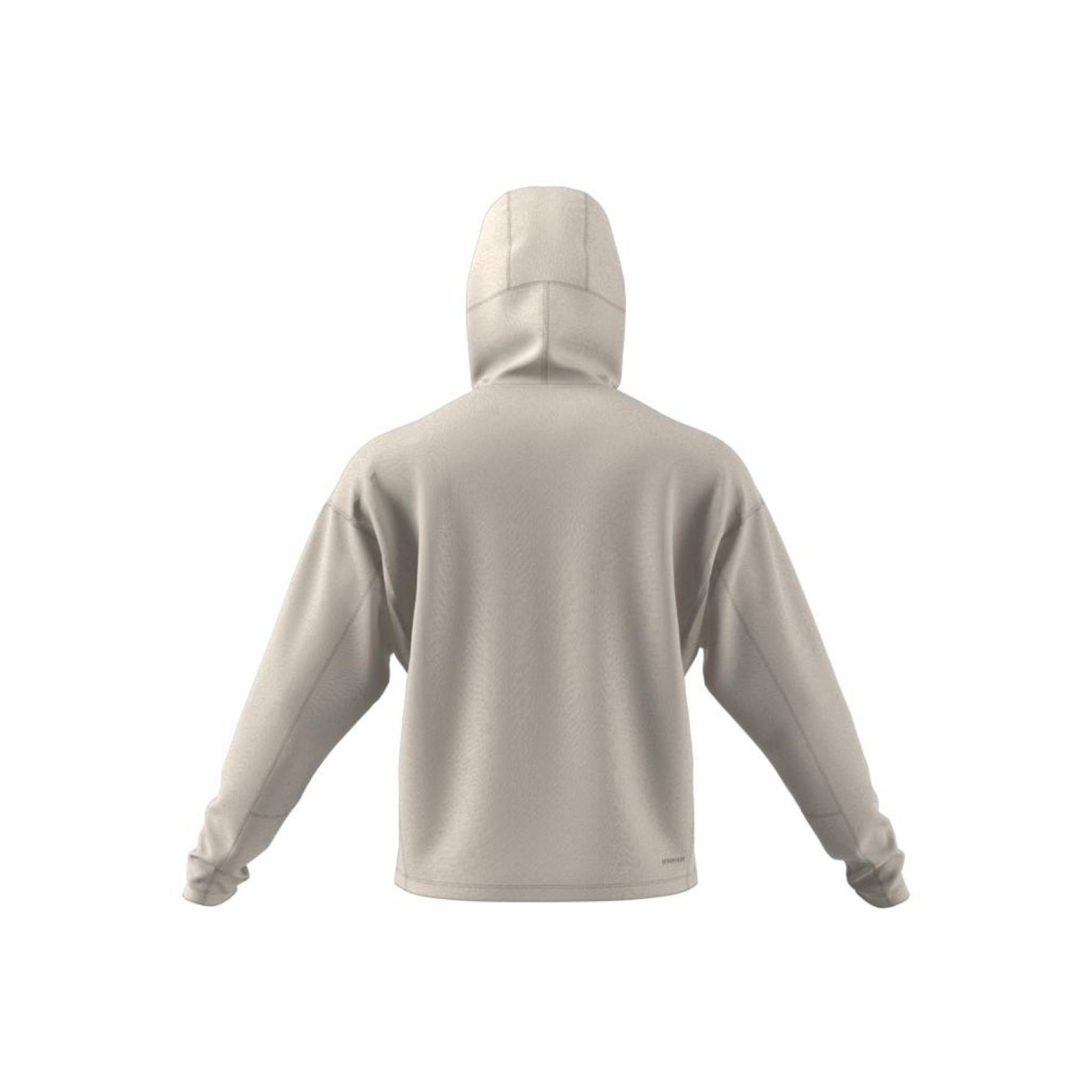 Sweatshirt mit Kapuze adidas Studio Tech Full-Zip