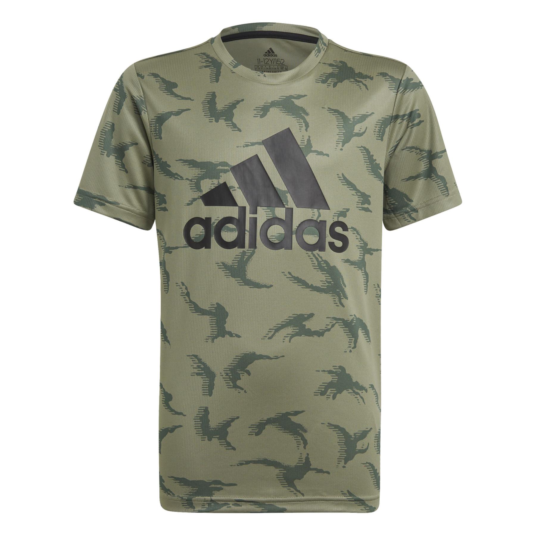 Kinder-T-Shirt adidas Designed To Move Camouflage