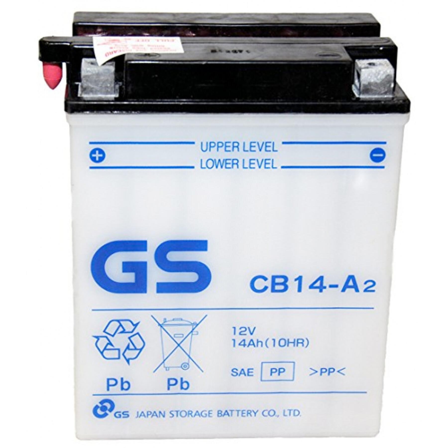 Motorradbatterie GS Yuasa CB14-A2