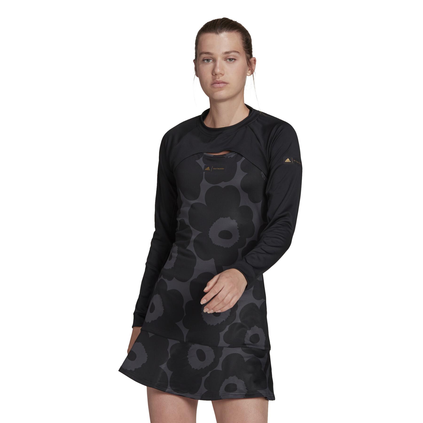 Frauen-T-Shirt adidas Marimekko Tennis Match Shrug
