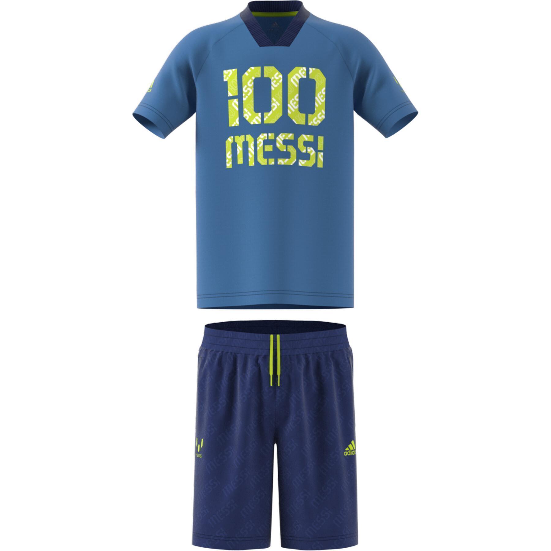 Kinderset adidas Messi Football-Inspired Summer Set