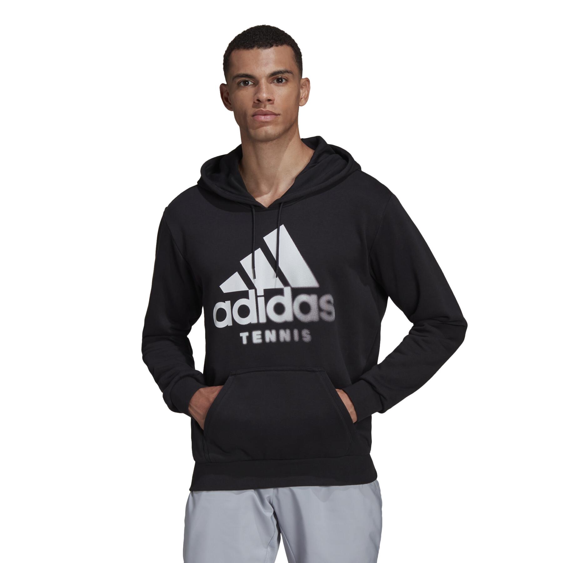 Sweatshirt mit Kapuze adidas Tennis Graphic