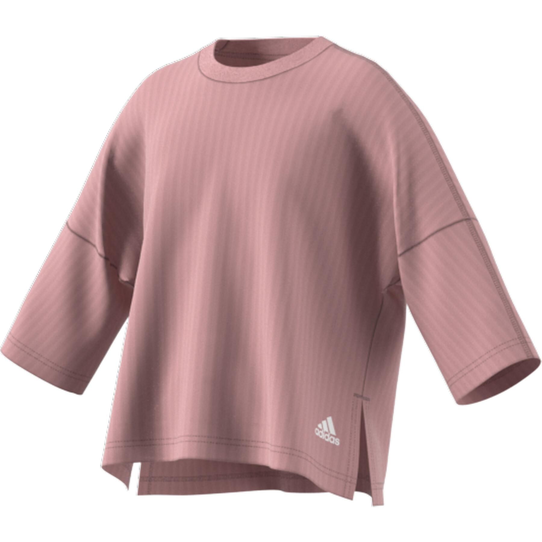 Sweatshirt Mädchen adidas Yoga Lounge Cotton Comfort