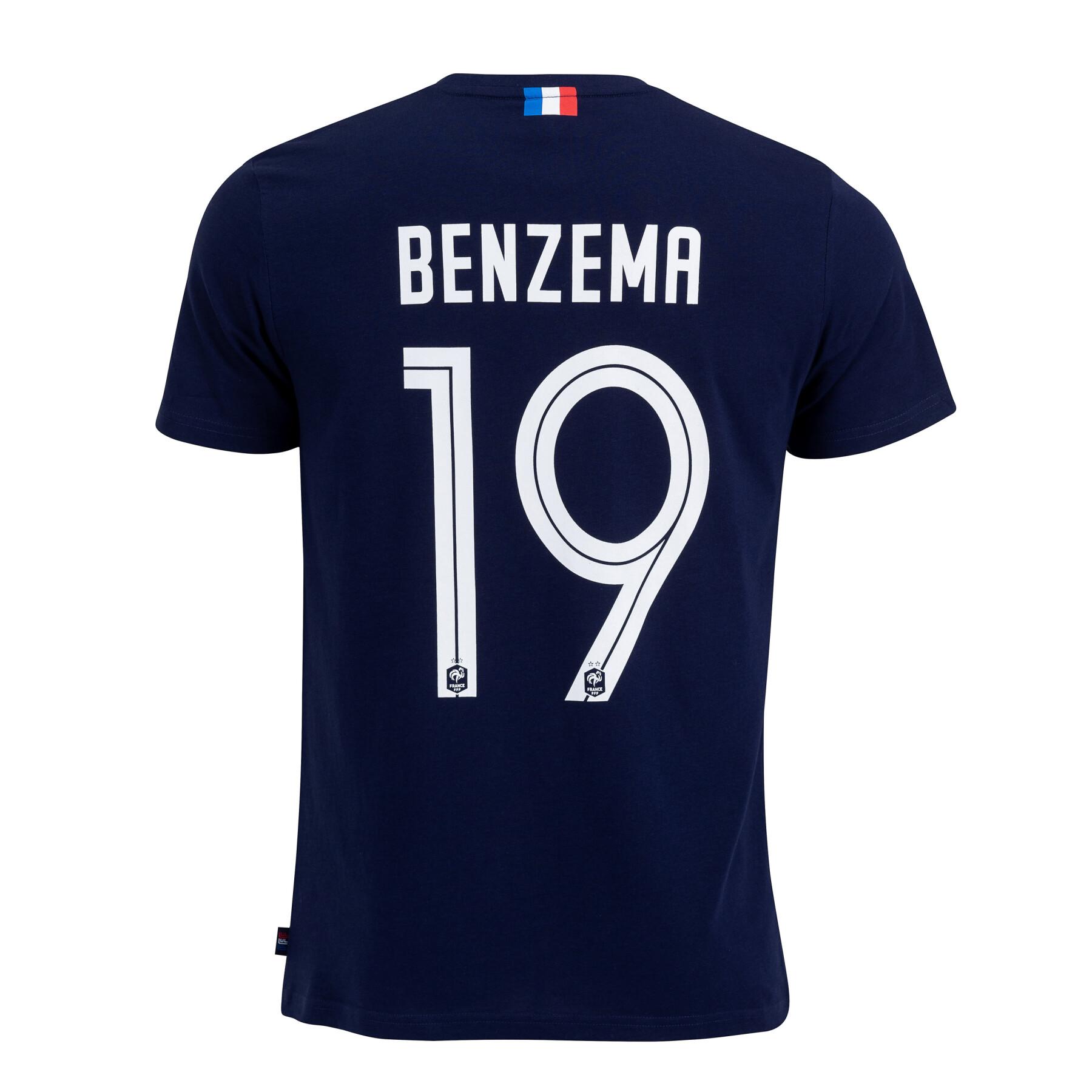 T-Shirt Kinder Frankreich Benzema 2022/23