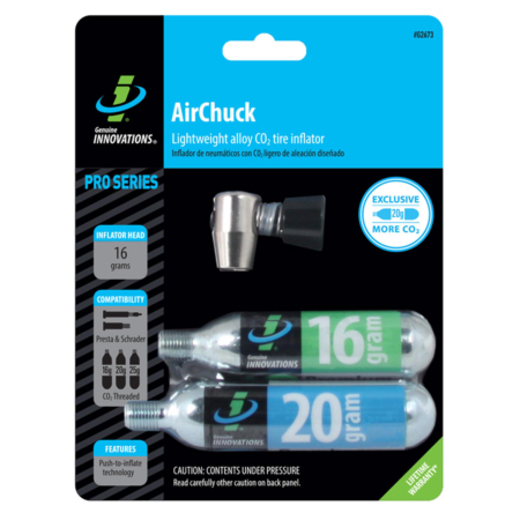 co2-Pumpe Innovations Air Chuck 16gr+20gr