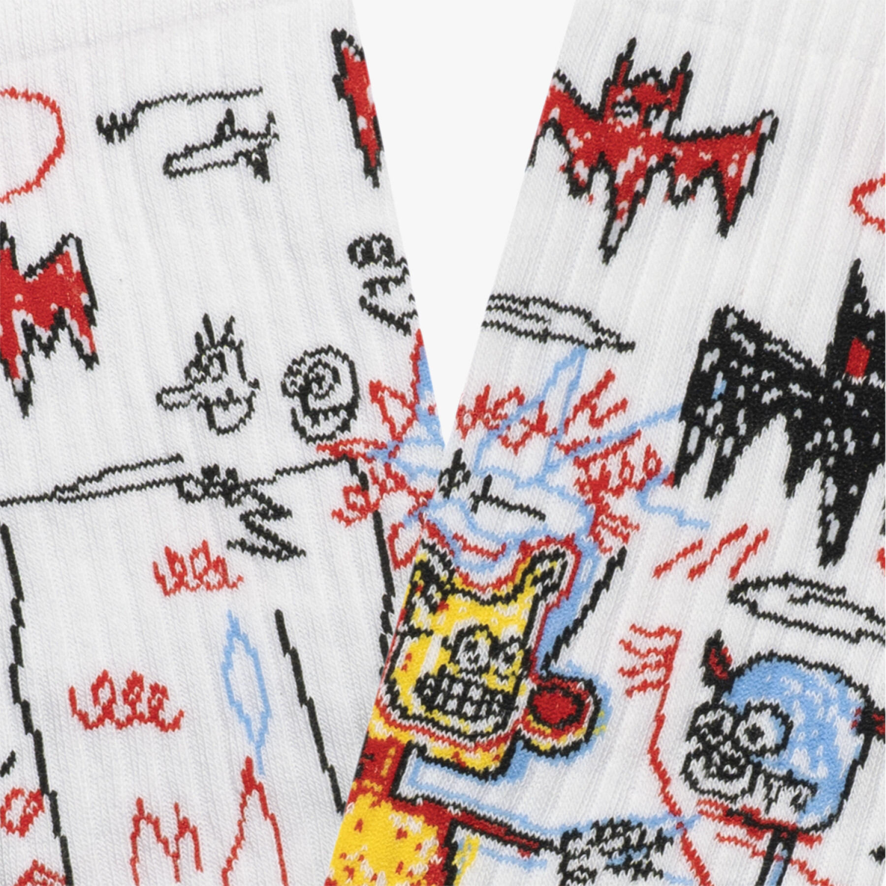 Socken Jimmy Lion Athletic Basquiat Batman