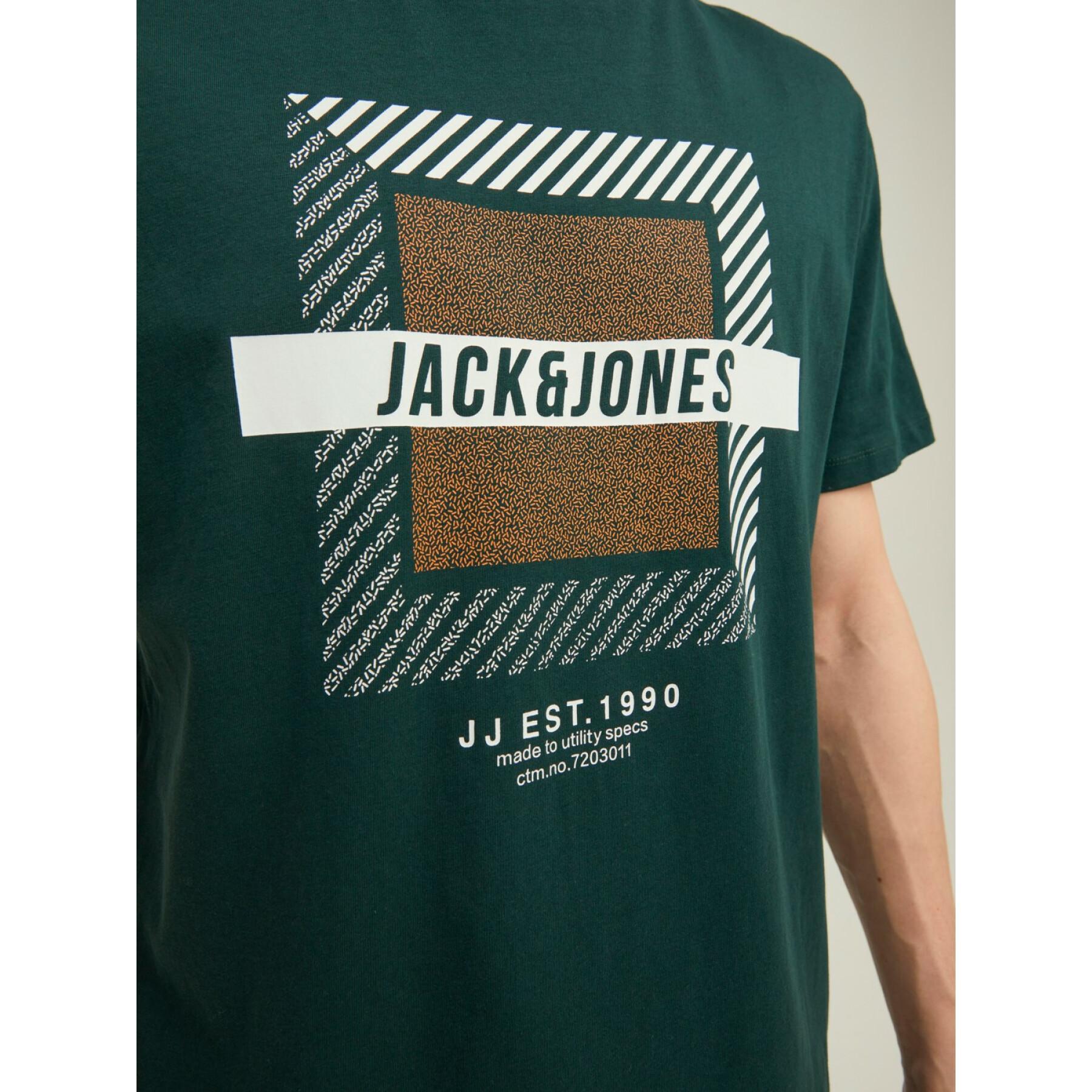 T-Shirt mit kurzen Ärmeln Jack & Jones Meraj