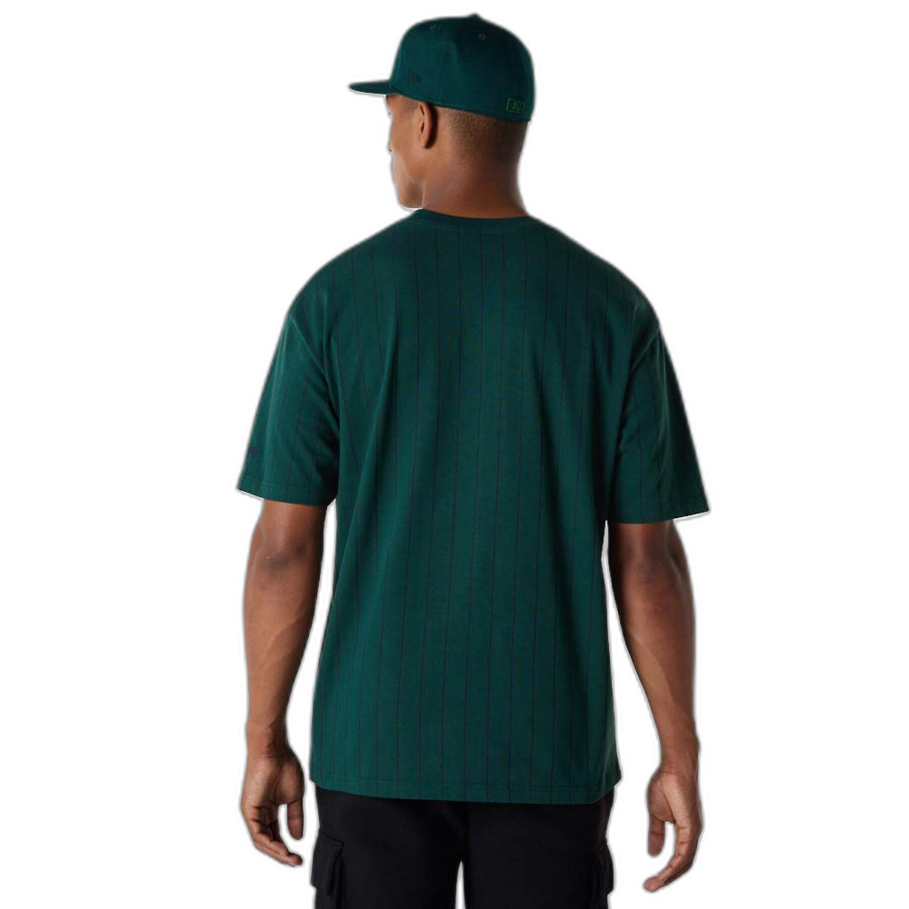 Übergroßes T-Shirt New Era Pinstripe