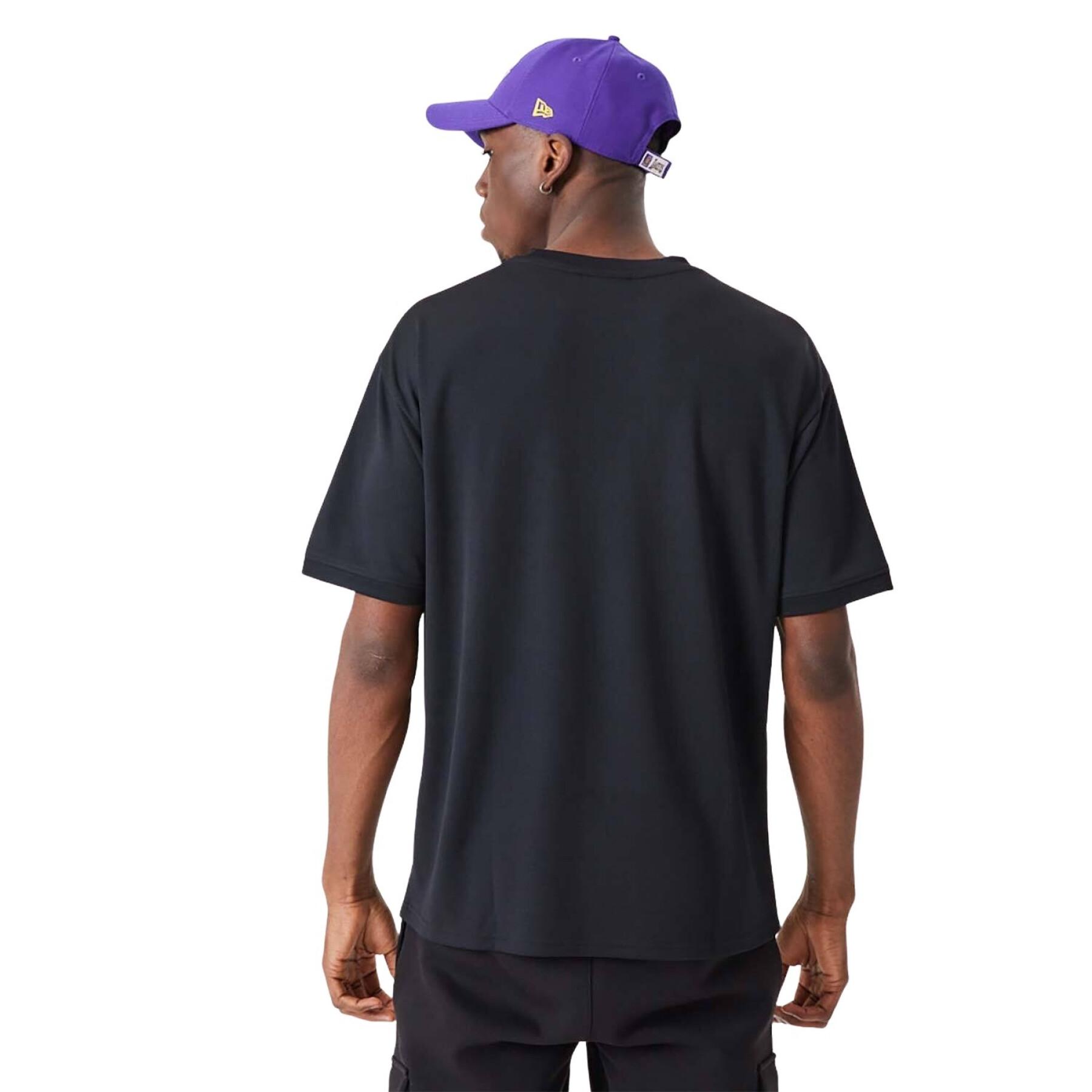 Übergroßes T-Shirt Los Angeles Lakers NBA Script