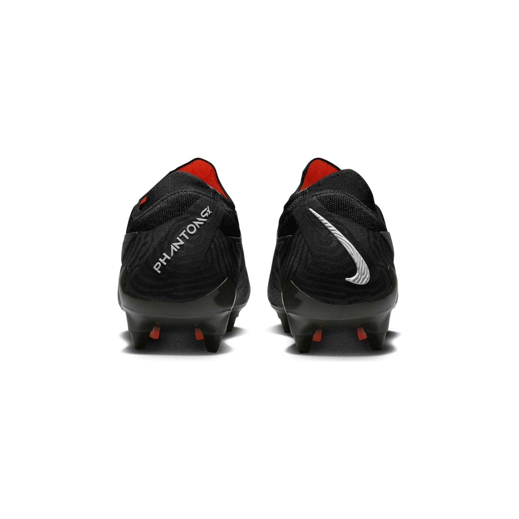 Fußballschuhe Nike Grip Phantom GX Elite SG-Pro Anti-Clog Traction - Black Pack