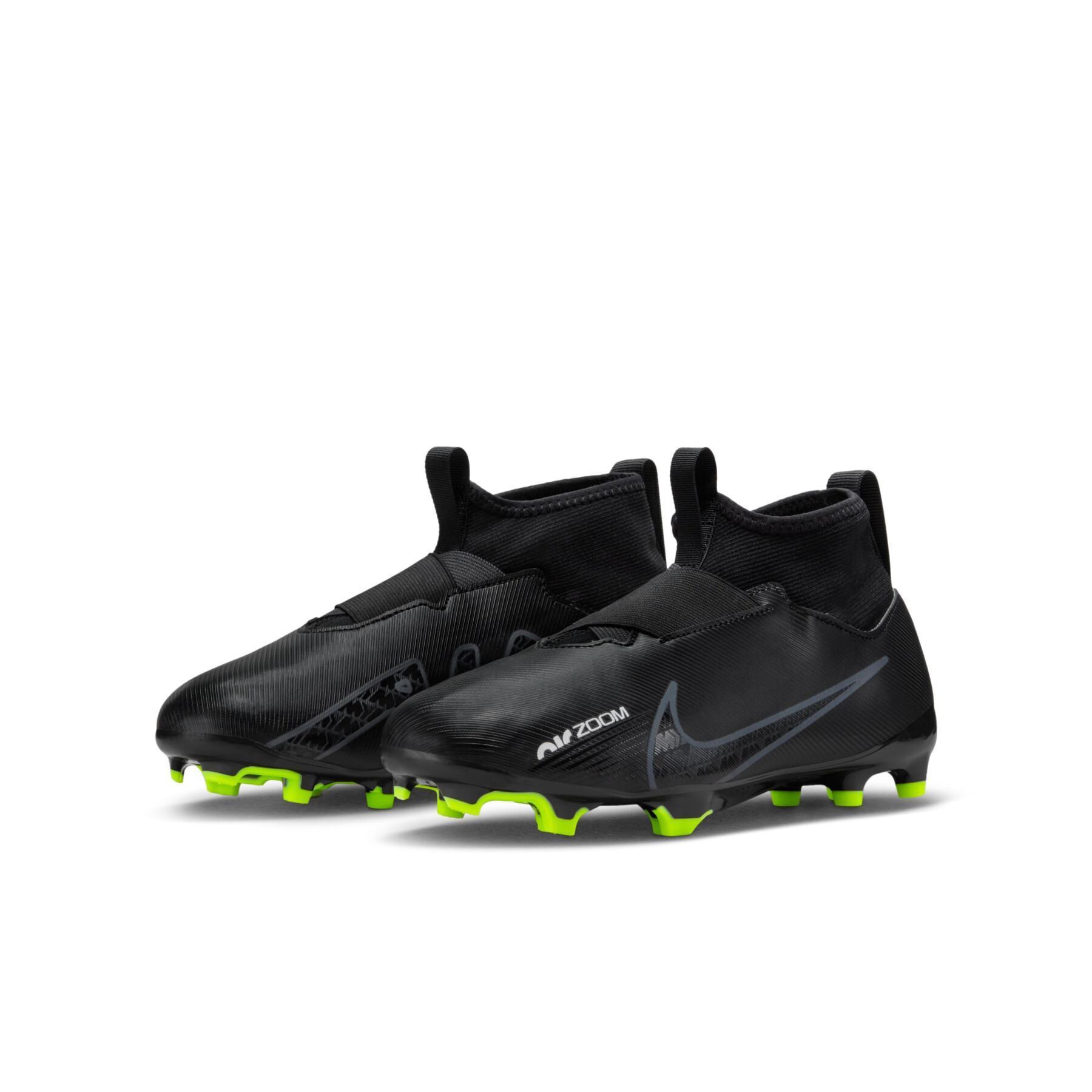 Kinder-Fußballschuhe Nike Zoom Mercurial Superfly 9 Academy FG/MG - Shadow Black Pack
