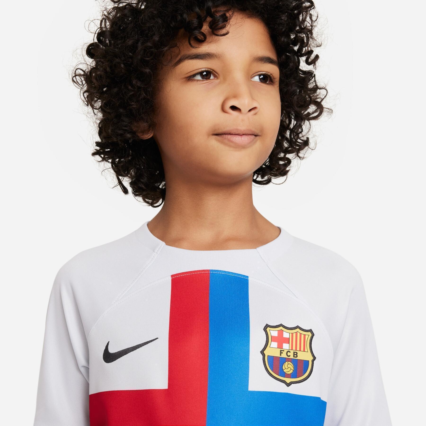 Ausweichtrikot für Kinder FC Barcelone 2022/23