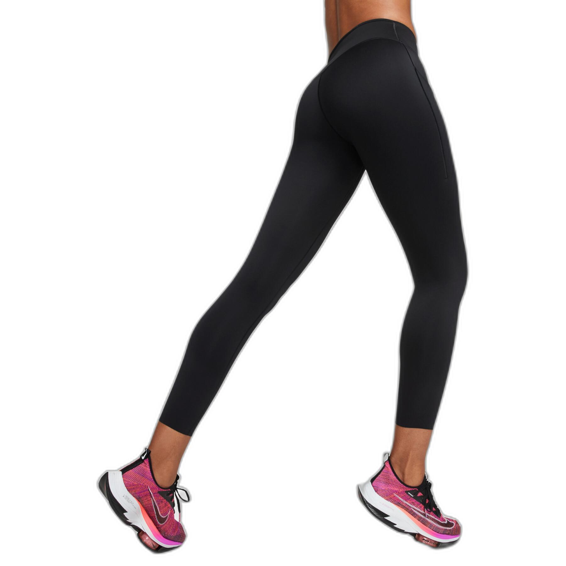 Leggings 7/8 taille mi-haute Damen Nike Dri-Fit Go
