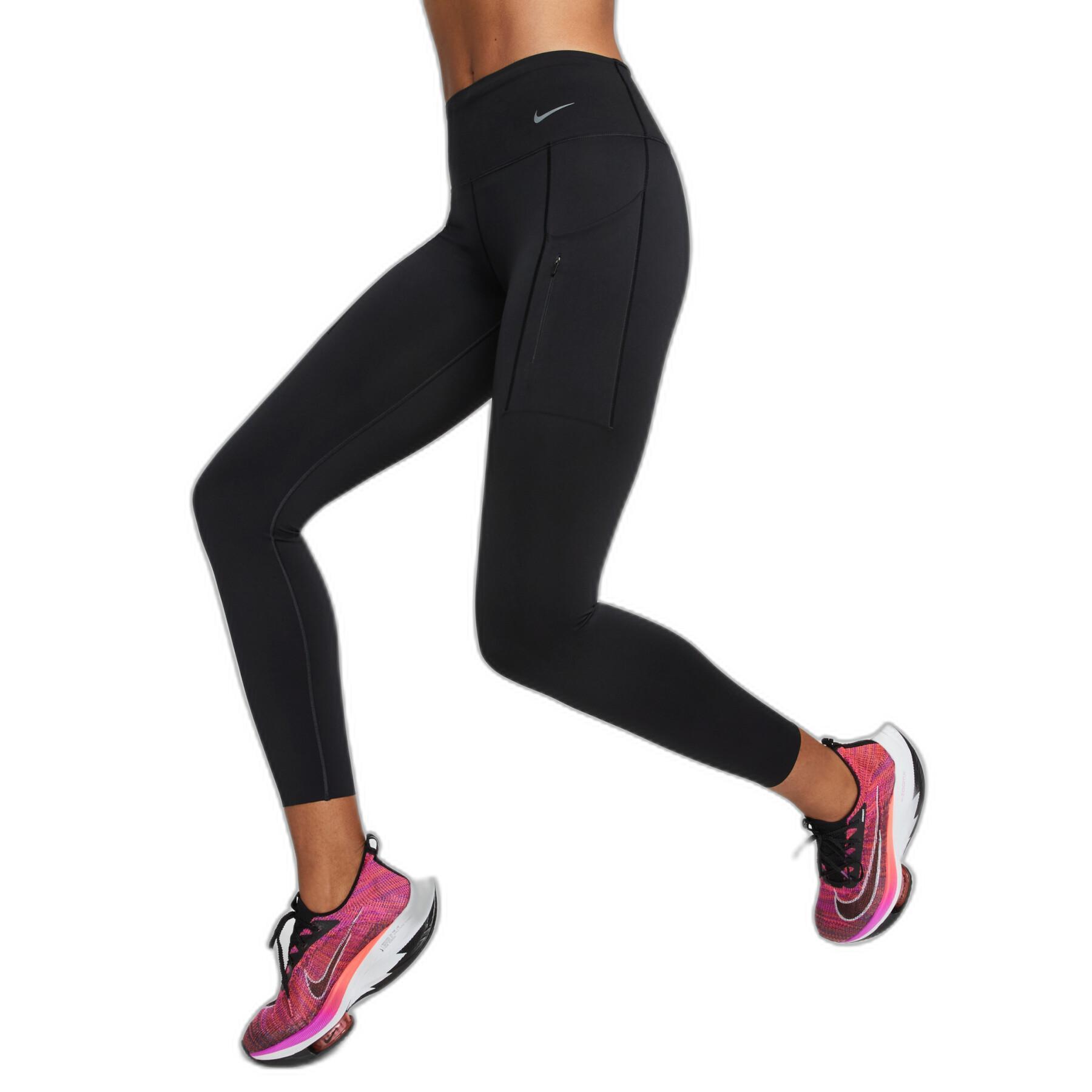 Leggings 7/8 taille mi-haute Damen Nike Dri-Fit Go