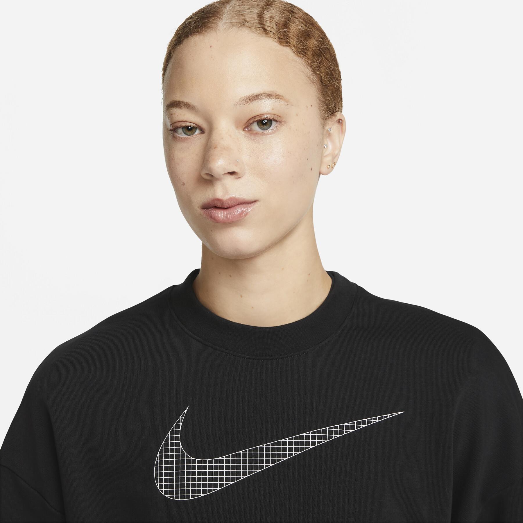 Sweatshirt Rundhalsausschnitt Frau Nike Dri-Fit Get Fit GRX