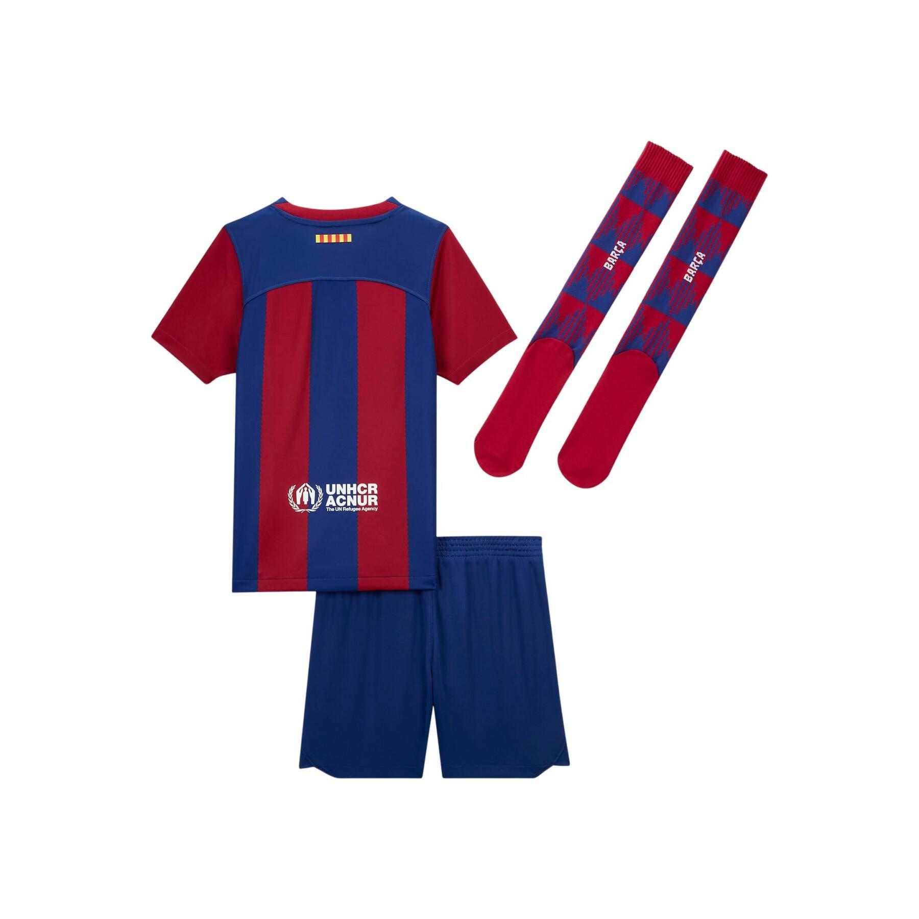 Kit Kind zu Hause FC Barcelona 2023/24