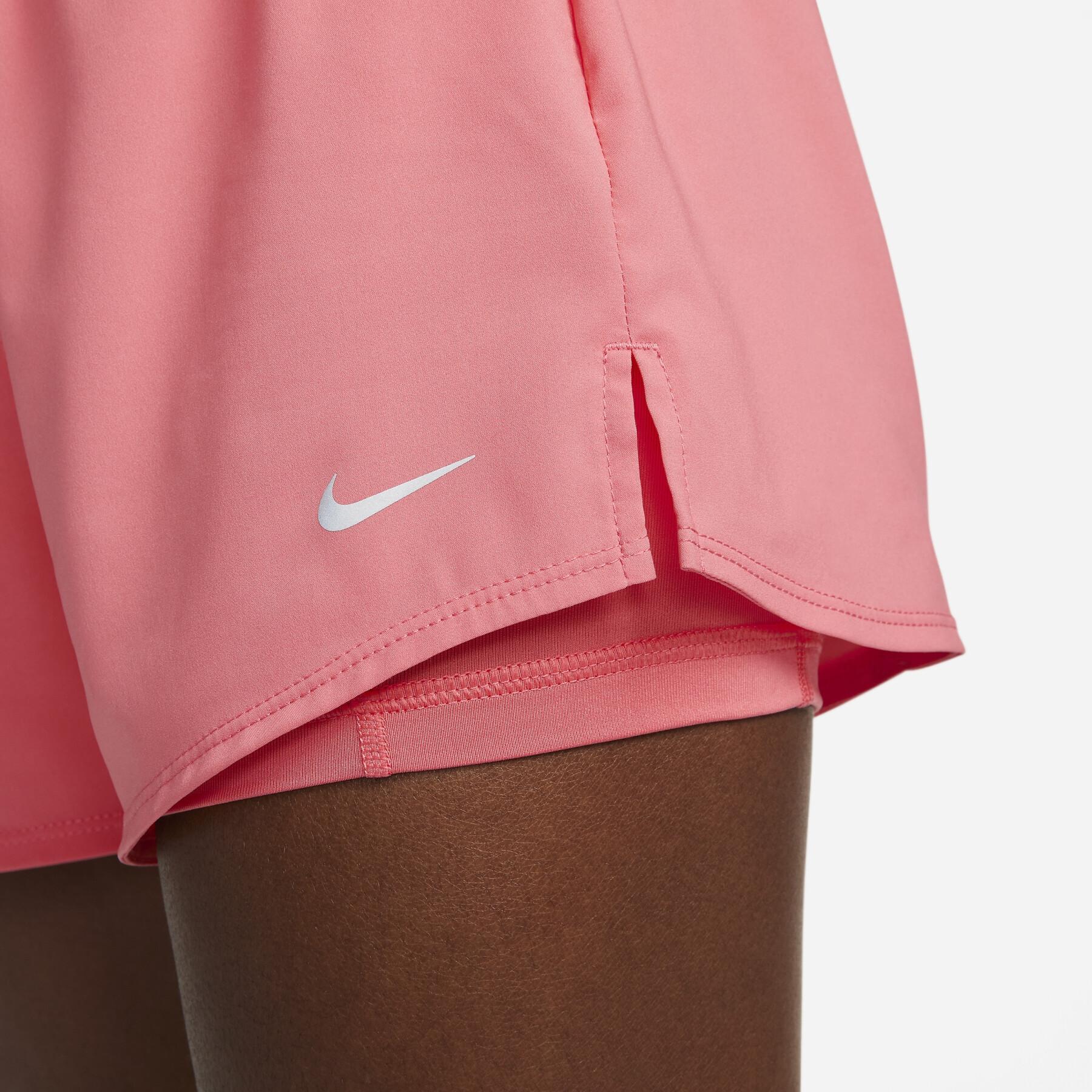 2-in-1-Shorts für Frauen Nike One Dri-FIT Hr 3 "