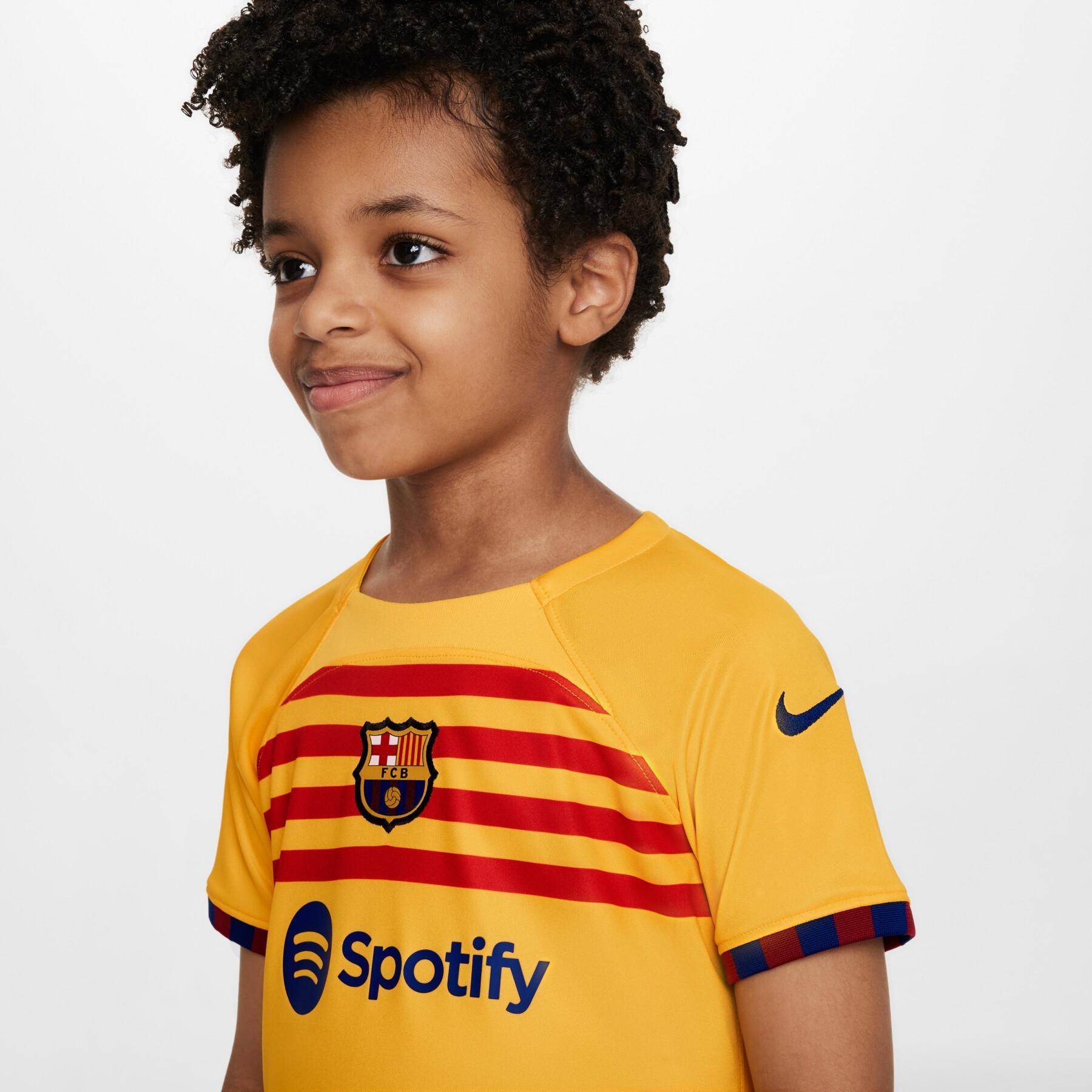Mini-Kit fourth Kind FC Barcelone 2023/24