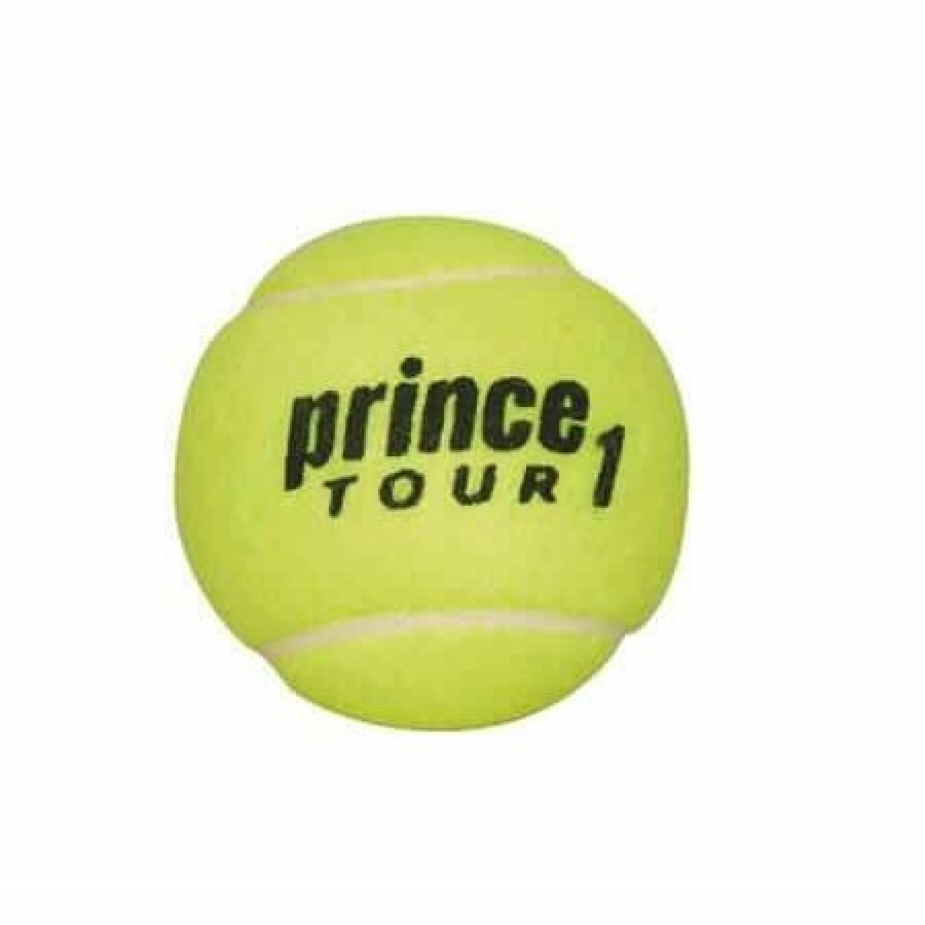 Tube mit 4 Tennisbällen Prince Nx Tour pro