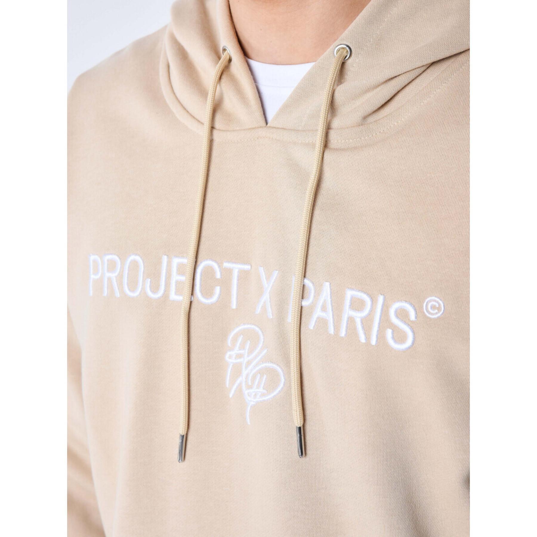 Basic-Kapuzen-Sweatshirt Project X Paris