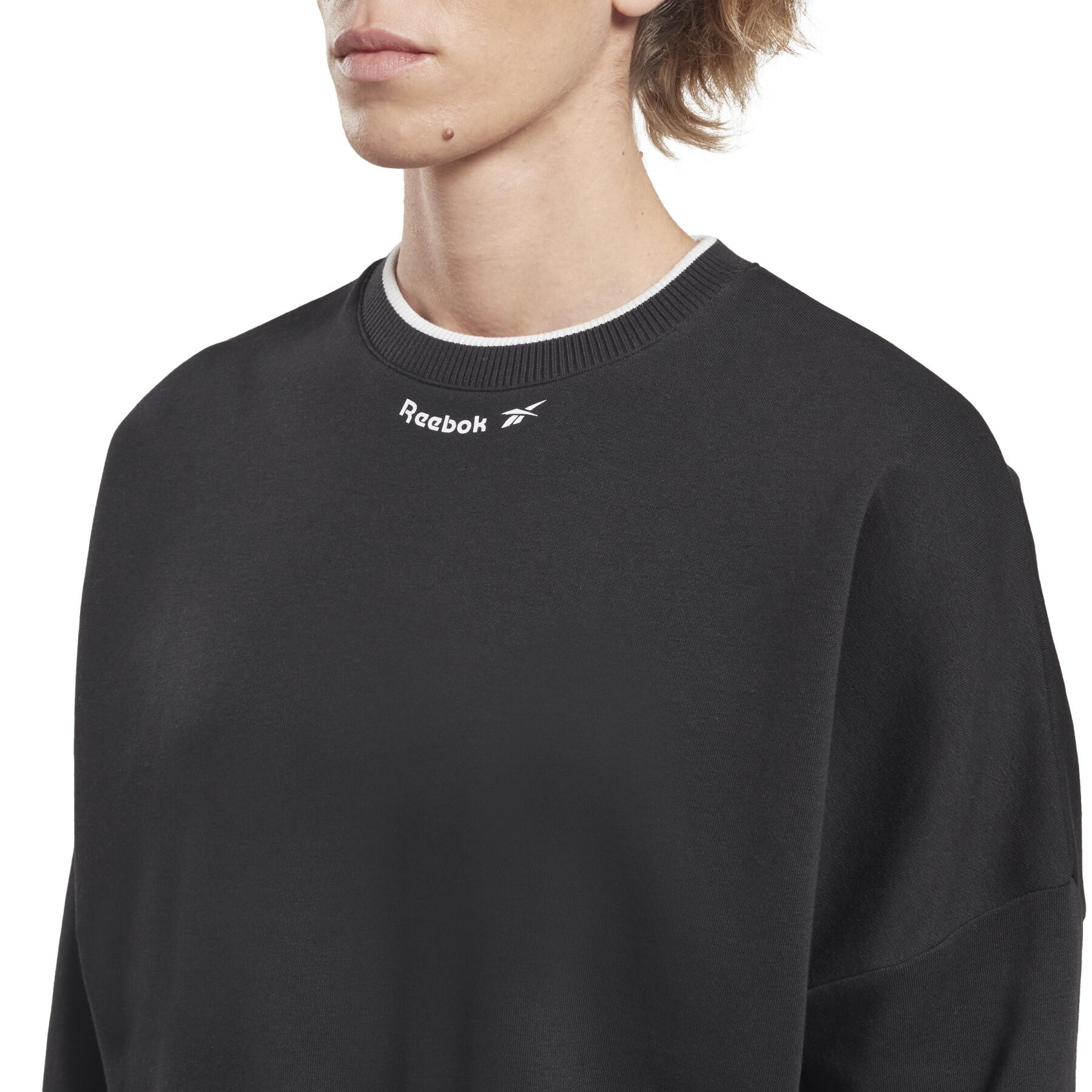 Damen-Rundhalssweatshirt aus Molton Reebok Identity