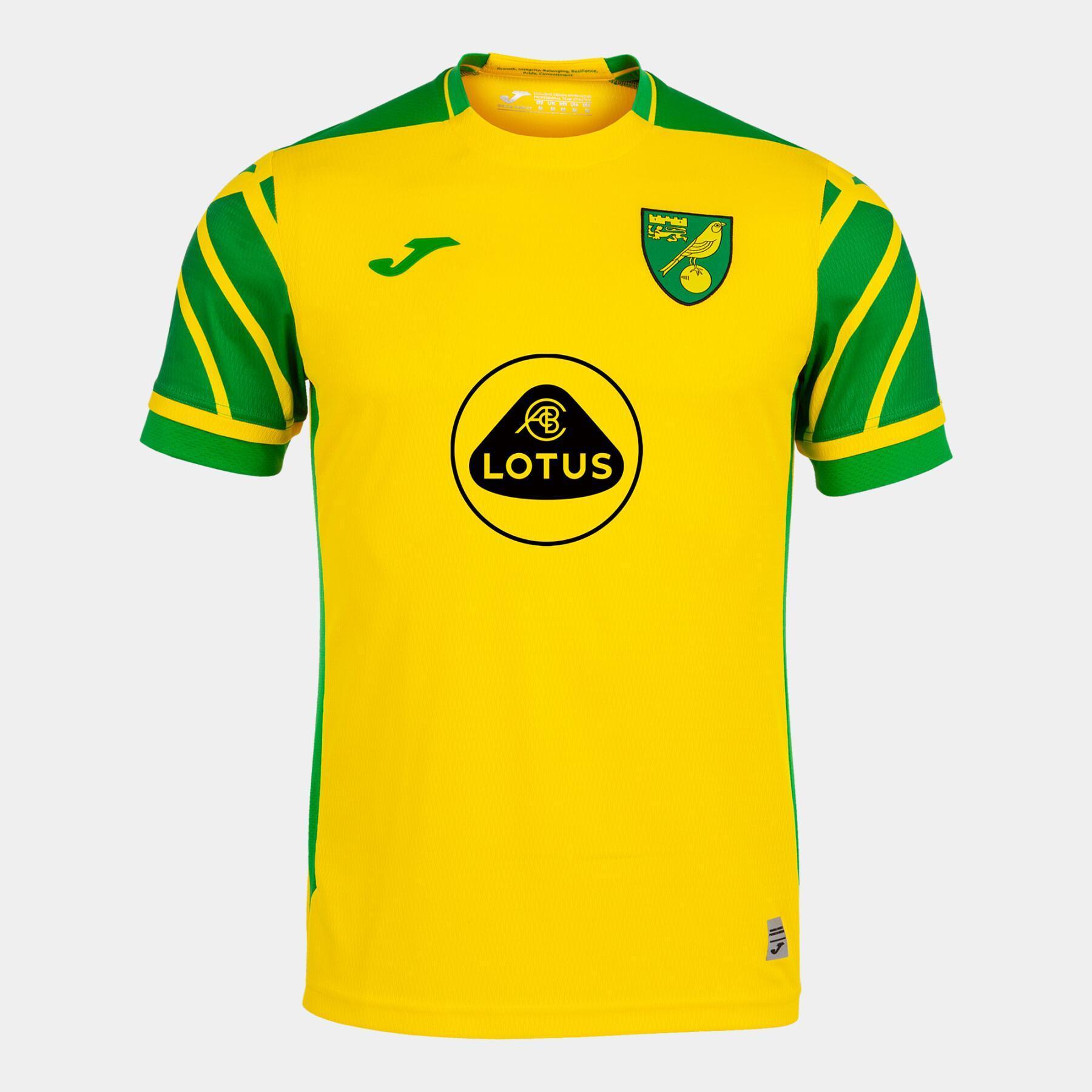 Heimtrikot Norwich City FC 2021/22